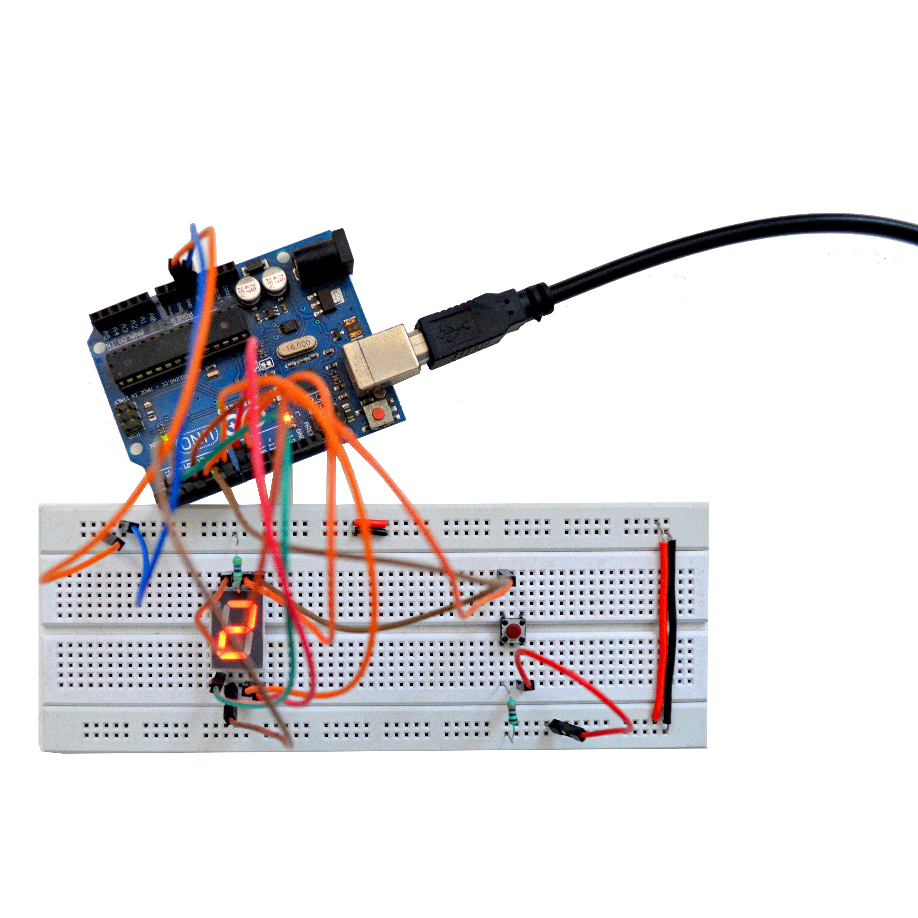 OMOTEC Arduino Learning Kit for 9+ (Real time Learning, 2, Orange)_5