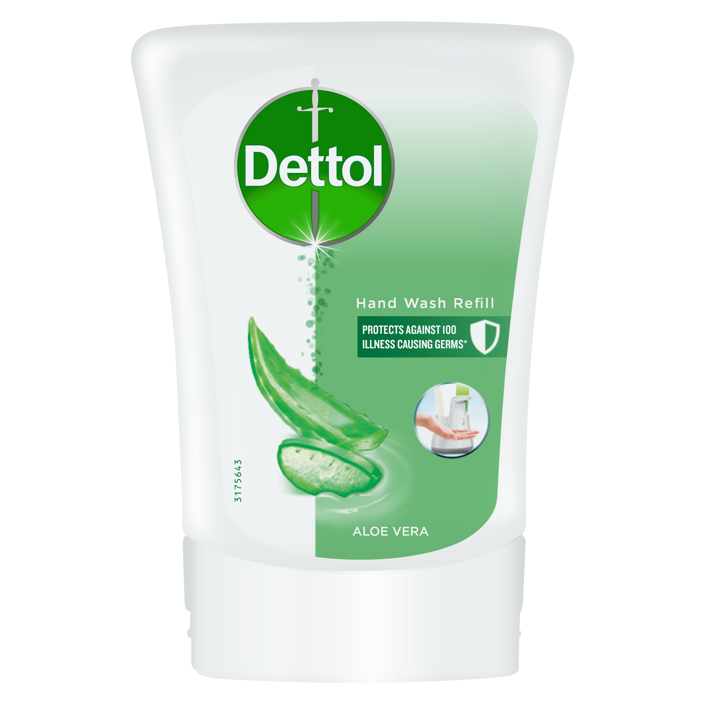 Dettol No-Touch Automatic Handwash Refill (250 ml Capacity, 3190608, White/Green) Dettol No-Touch Automatic Handwash Refill (250 ml Capacity, 3190608, White/Green)_1