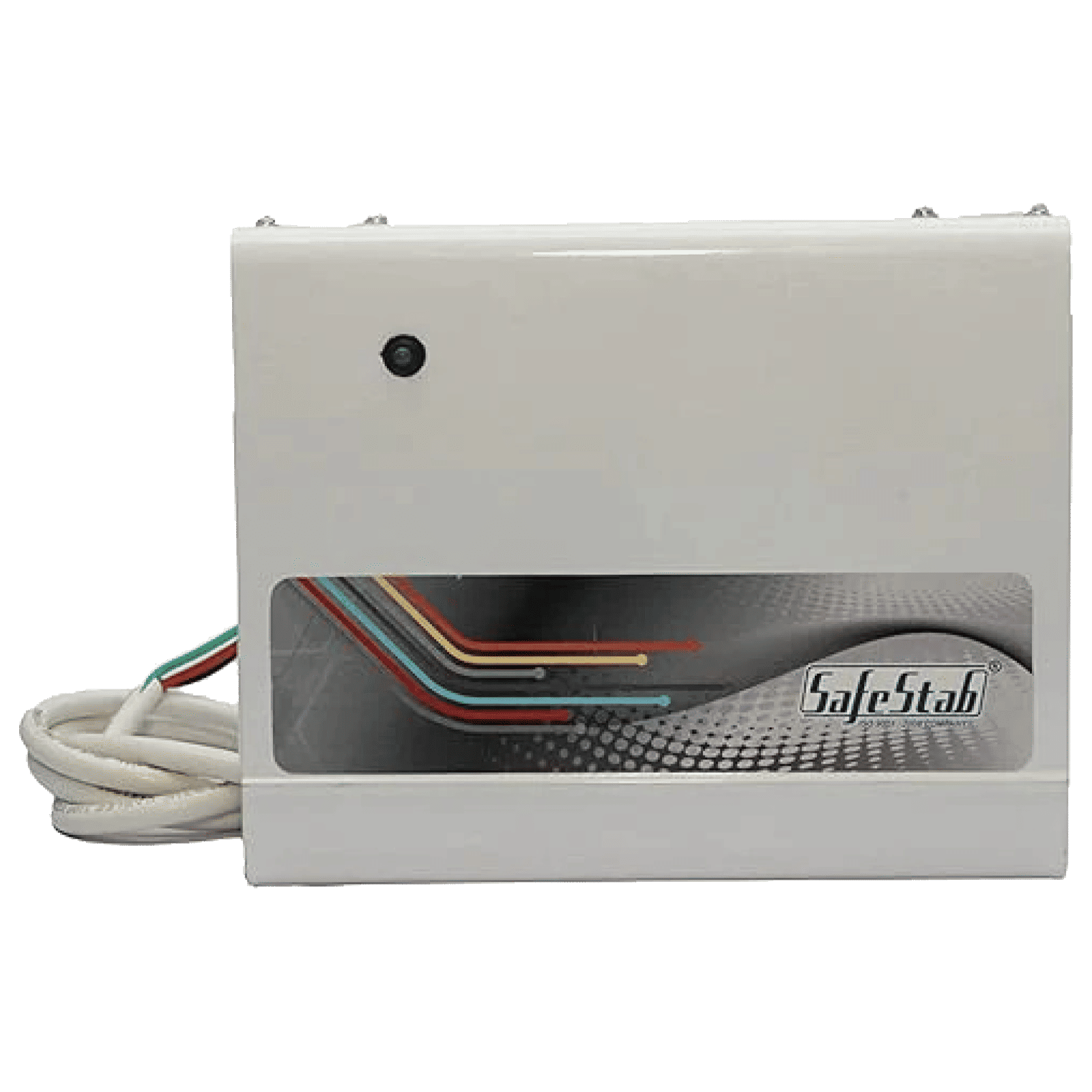 SafeStab LST 400 Voltage Stabilizer For Up to 1.5 Ton Air Conditioner (170 - 270 V, White) SafeStab LST 400 Voltage Stabilizer For Up to 1.5 Ton Air Conditioner (170 - 270 V, White)_1