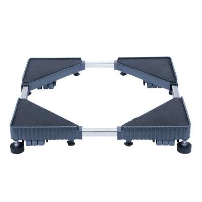 Croma 24 Wheel Trolley Stand for Washing Machine and Refrigerator ( Black)