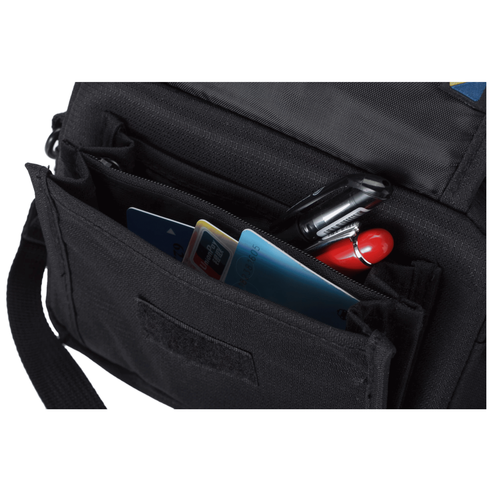 TRAVEL BLUE Polyester Tavel Bag (Compact Design, 840, Black) TRAVEL BLUE Polyester Tavel Bag (Compact Design, 840, Black)_4