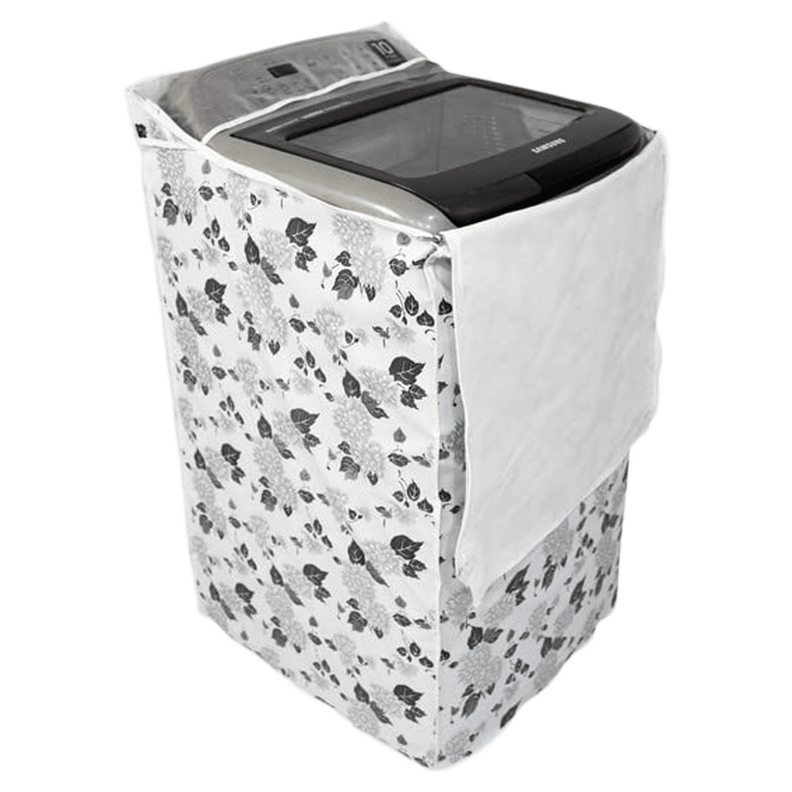 Croma Cover For Top Load 5 to 7 Kg Washing Machine (Protect From Sun Exposure, Grey)_2