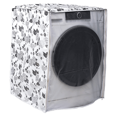 CNS Cover for Front Load 7 to 9 kg Washing Machines (36 Microns Cotton Coated Lamination, 8908011073261, Grey)