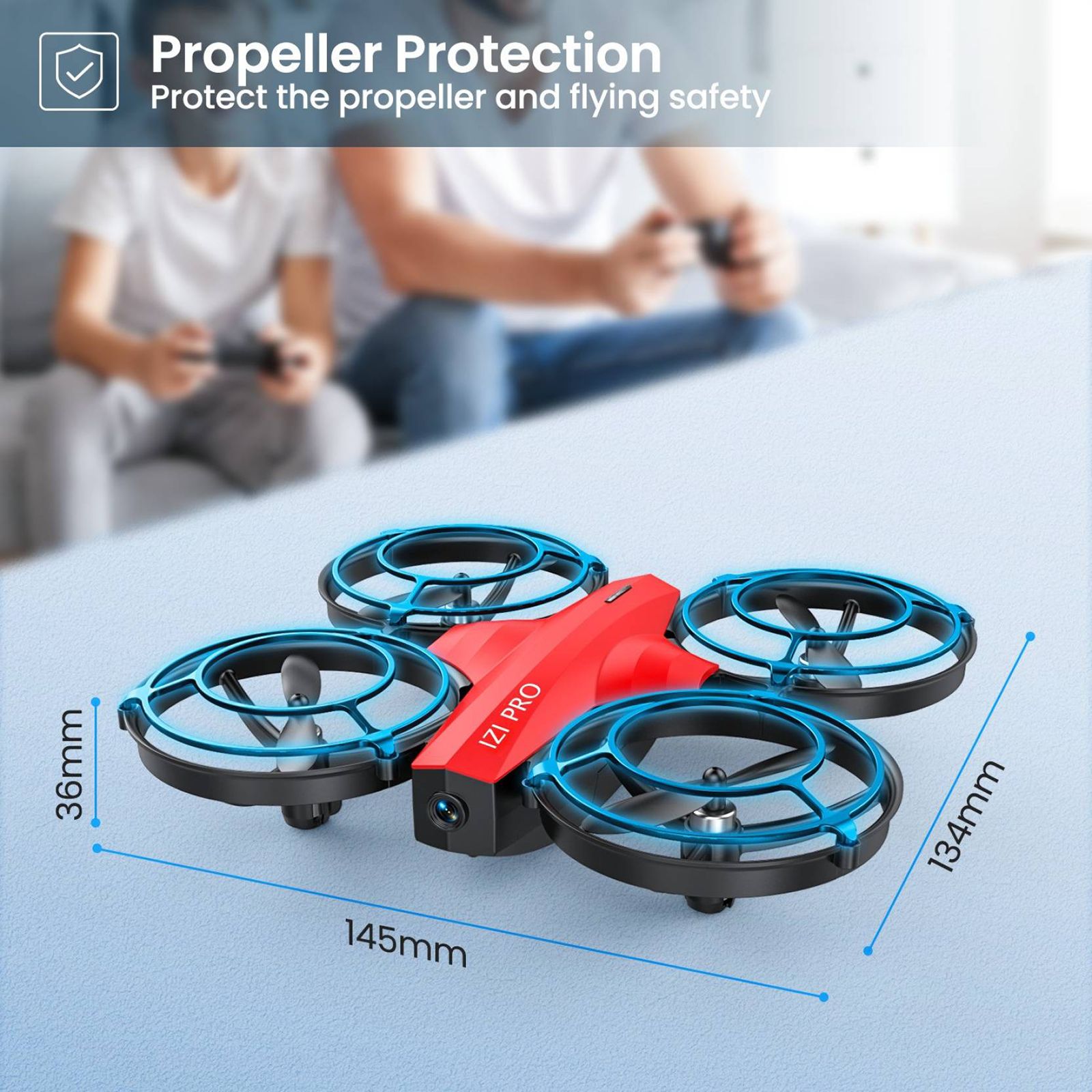 IZI Pro Drone For Mobile (Battle Mode, Black) IZI Pro Drone For Mobile (Battle Mode, Black)_6