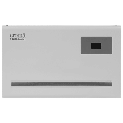 Croma 9 Amps Voltage Stabilizer For 1.5T Air Conditioner (150 - 270 V, Thermal Overload Protection, CRLS150KAA297201, White)