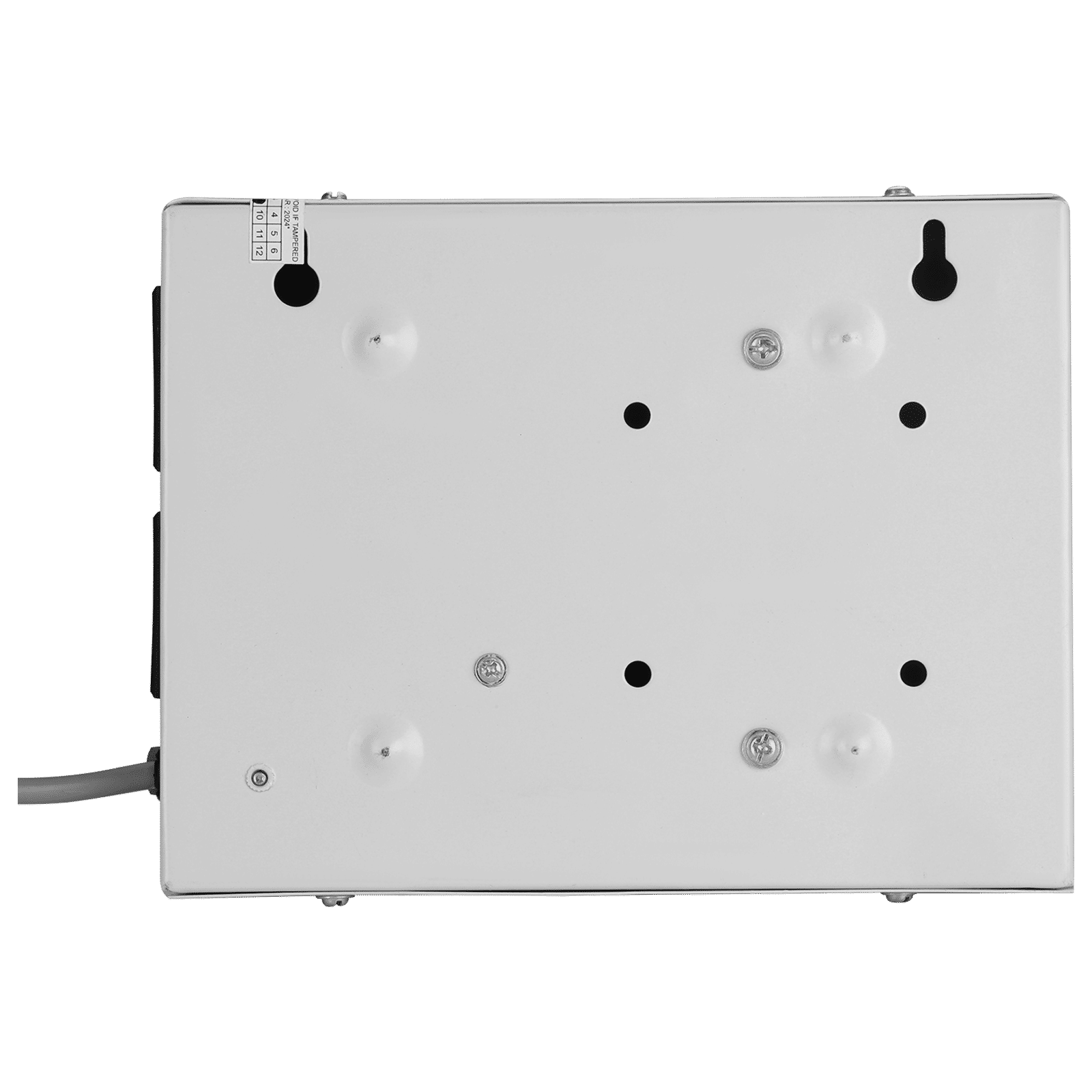 Croma 1.2 Amps Voltage Stabilizer For Upto 70 Inch LED Television Plus Setup Box (90 - 290 V, Twin Socket Output, CRES090KAA297203, White) Croma 1.2 Amps Voltage Stabilizer For Upto 70 Inch LED Television Plus Setup Box (90 - 290 V, Twin Socket Output, CRES090KAA297203, White)_4