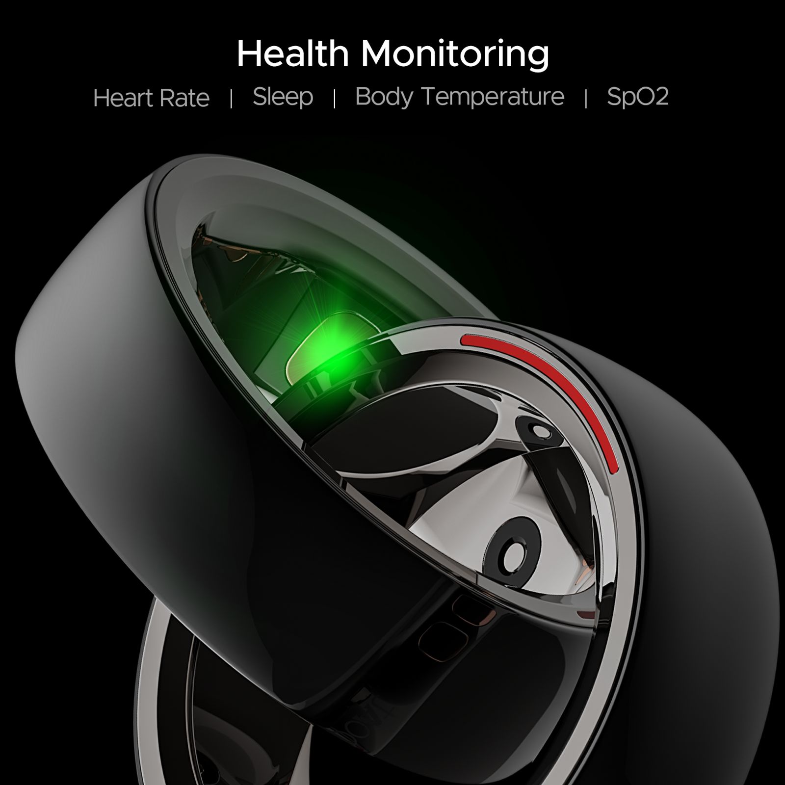 boAt Gen 1 Smart Ring with Activity Tracker (Size 9, 5ATM Water Resistant, Charcoal Black) boAt Gen 1 Smart Ring with Activity Tracker (Size 9, 5ATM Water Resistant, Charcoal Black)_4