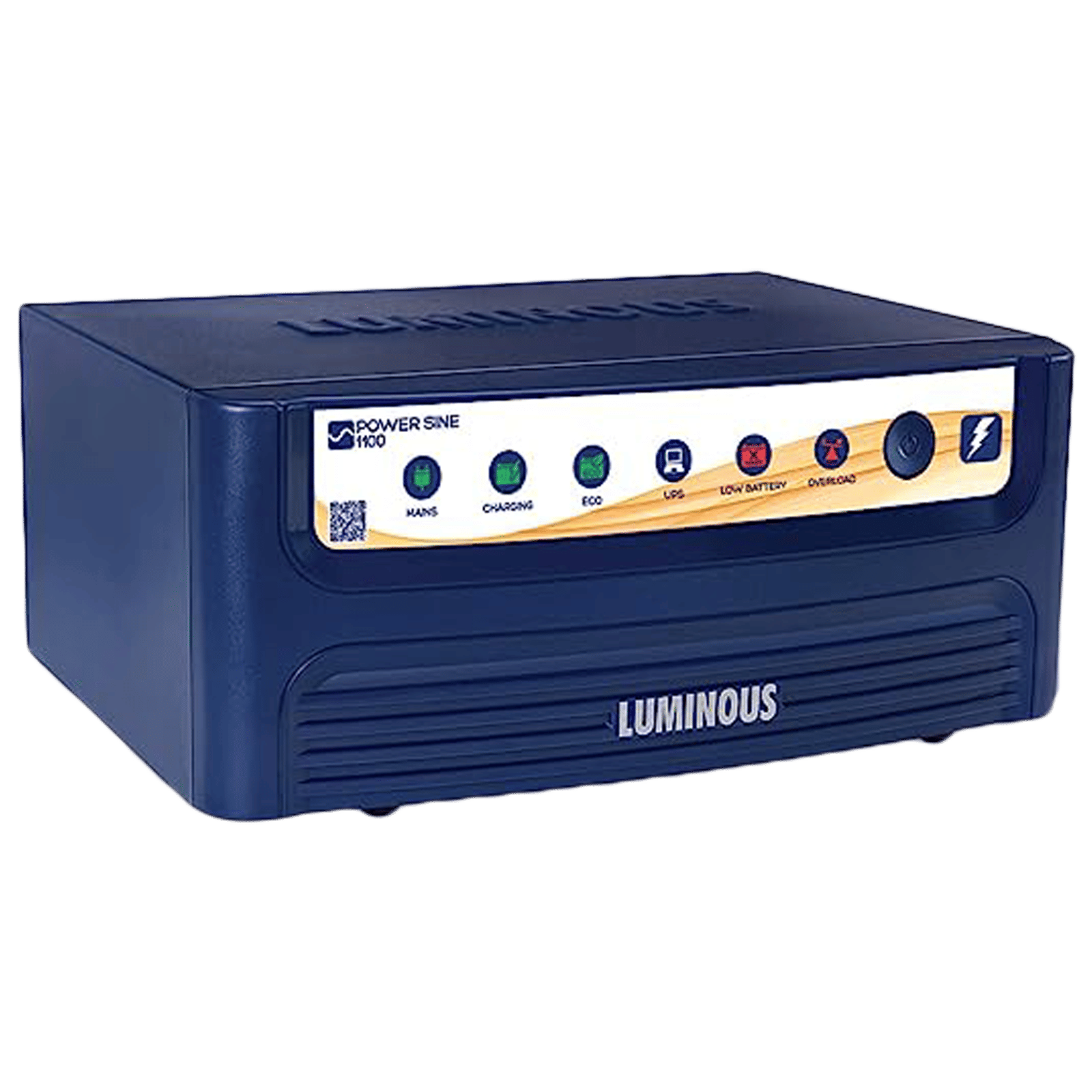 LUMINOUS 24.5 Amps Inverter (Eco Mode, Power Sine 1100, Blue) LUMINOUS 24.5 Amps Inverter (Eco Mode, Power Sine 1100, Blue)_1