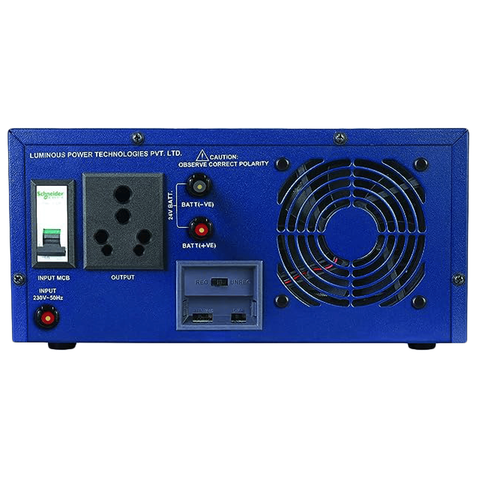 LUMINOUS 7.7 Amps Inverter (Eco Mode, Hercules Sine 1500, Blue)_2