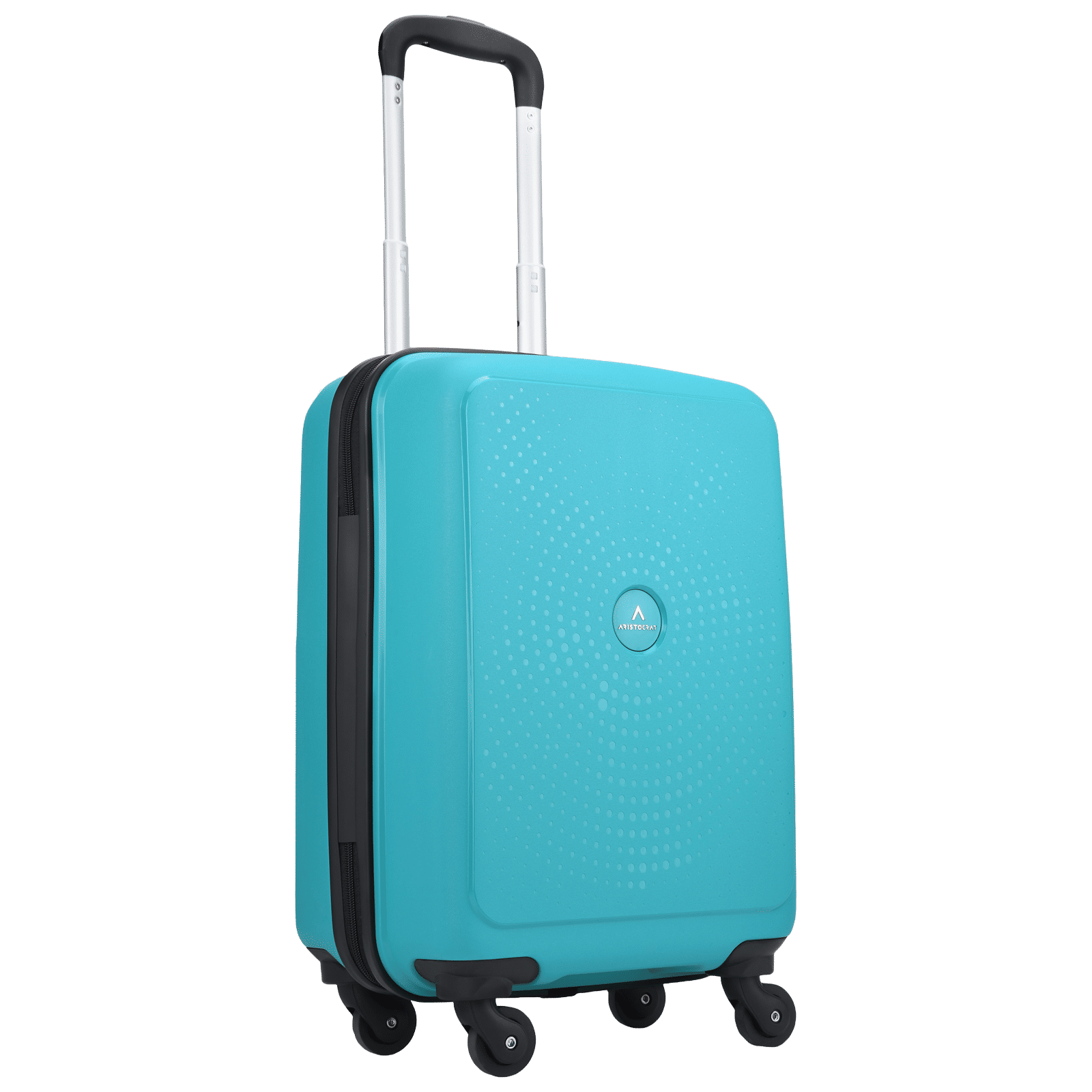 ARISTOCRAT Luggage Trolley Bag (Hard Case, BRIGAD55TBL, Blue)_2