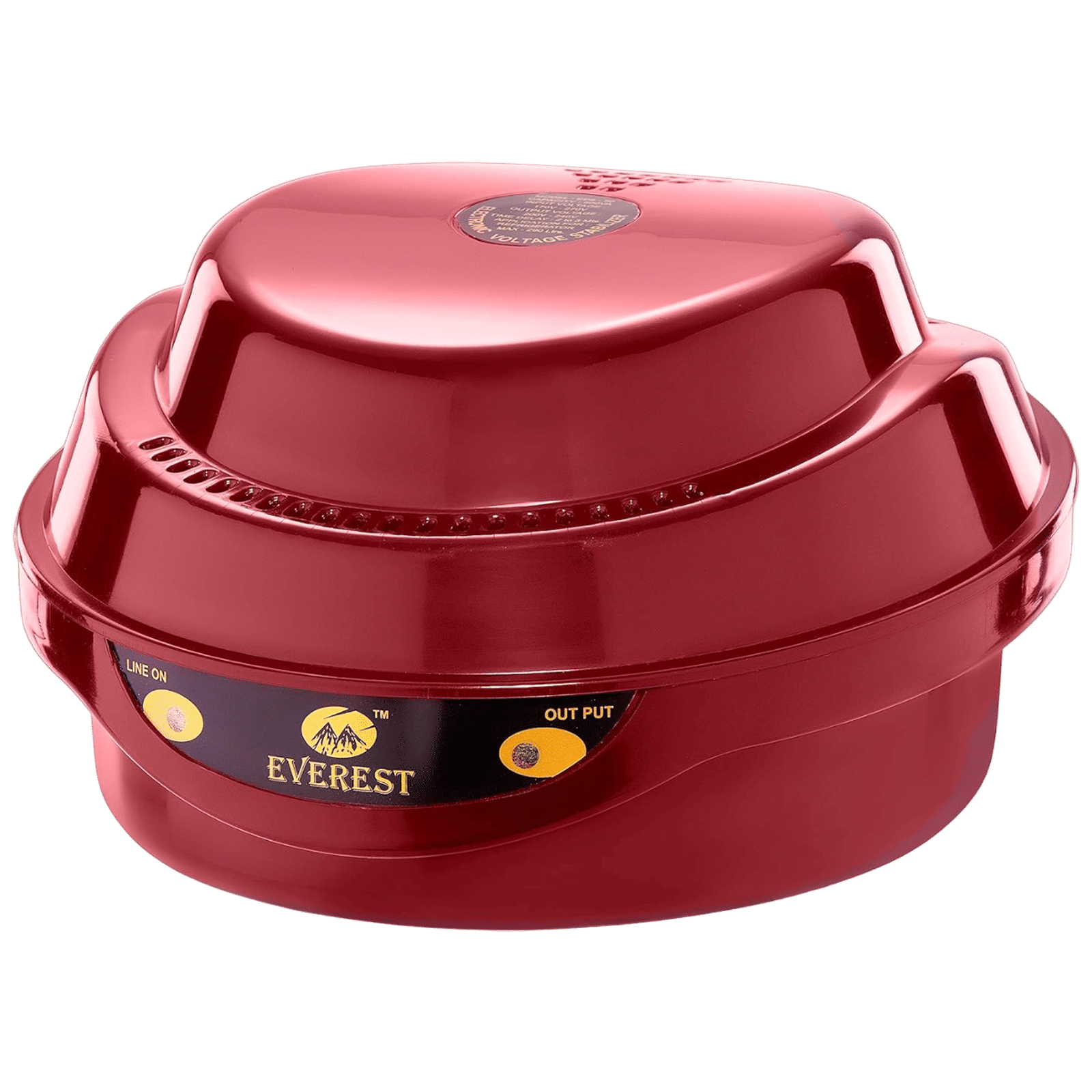 Everest EPS 50 14 Amps Voltage Stabilizer For Up to 300 Litres Single Door Refrigerator (130 - 290 V, Thermal Overload Protection, Cherry Red) Everest EPS 50 14 Amps Voltage Stabilizer For Up to 300 Litres Single Door Refrigerator (130 - 290 V, Thermal Overload Protection, Cherry Red)_4