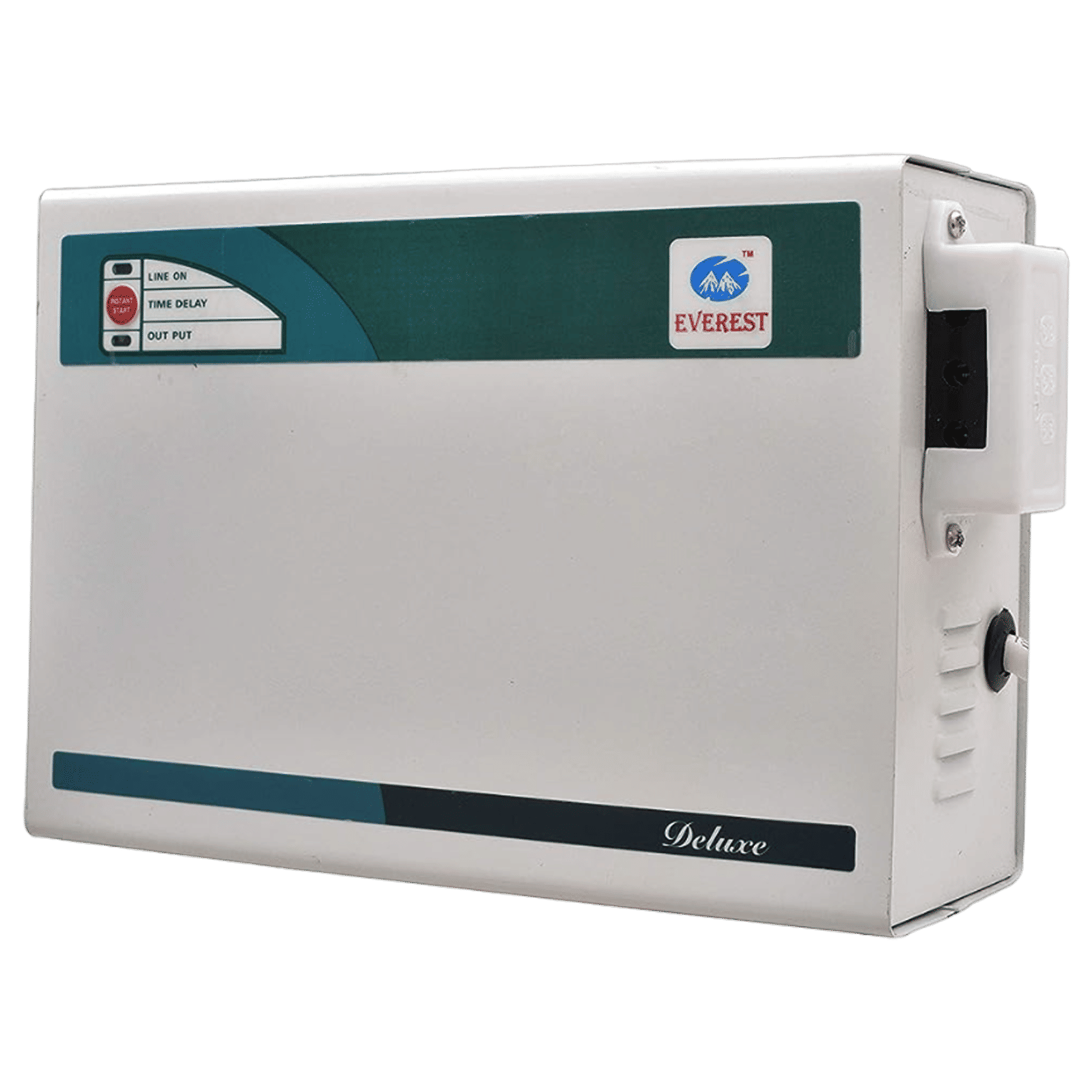 Everest EW 4 KVA DELUXE 10 Amps Voltage Stabilizer For Up to 1.5 Ton AC (170 - 270 V, Thermal Overload Protection, White) Everest EW 4 KVA DELUXE 10 Amps Voltage Stabilizer For Up to 1.5 Ton AC (170 - 270 V, Thermal Overload Protection, White)_3