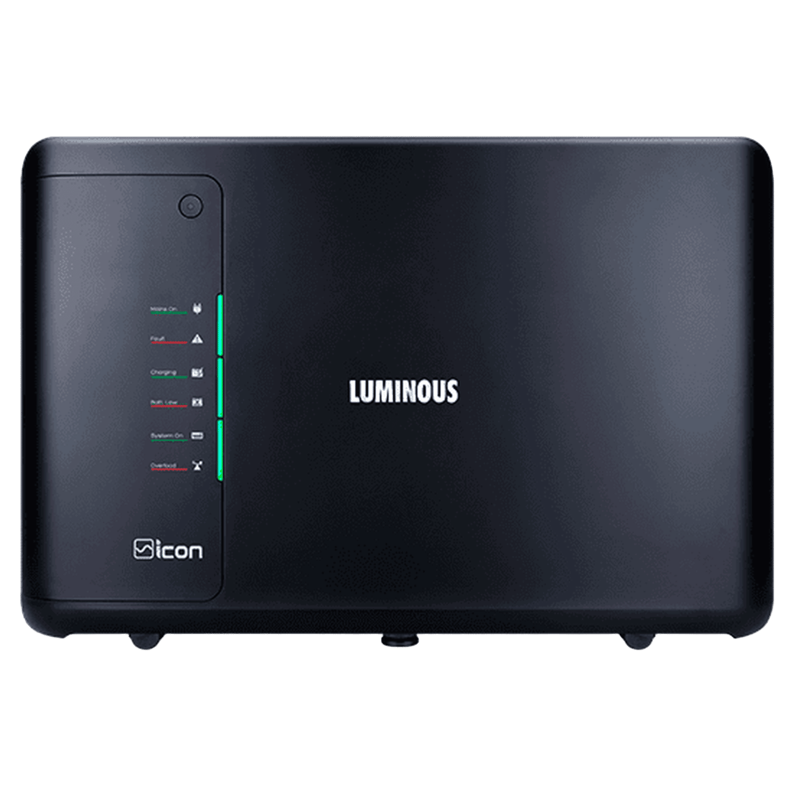 LUMINOUS Icon 1100 17 Amps Inverter (LED indications, F04111012181, Black) LUMINOUS Icon 1100 17 Amps Inverter (LED indications, F04111012181, Black)_1
