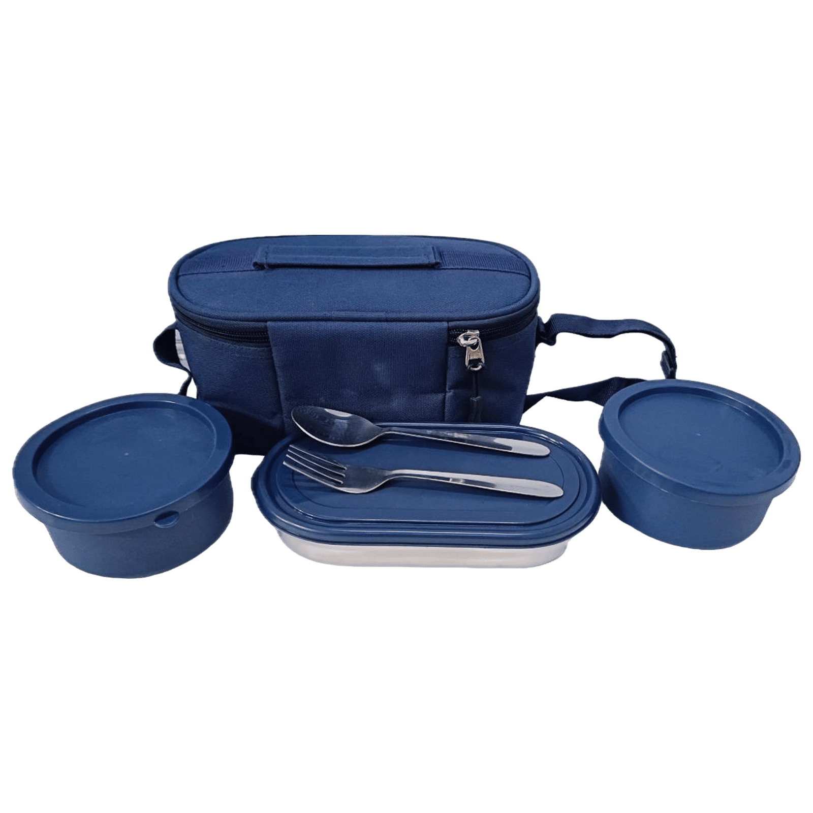 COOKAID Micro Meal 3 Lunch Box (Blue) COOKAID Micro Meal 3 Lunch Box (Blue)_2