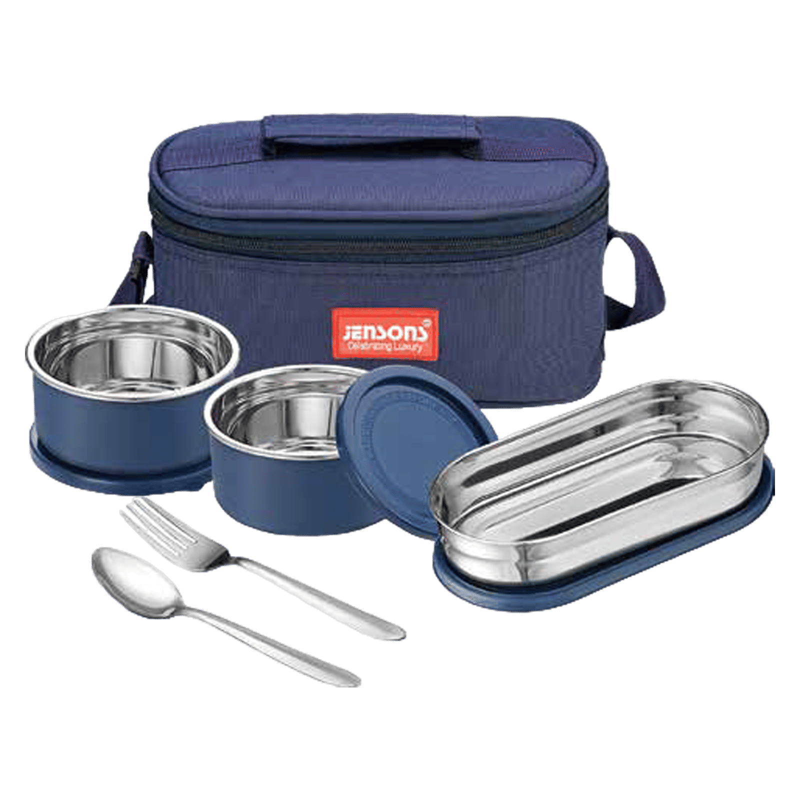 COOKAID Micro Meal 3 Lunch Box (Blue) COOKAID Micro Meal 3 Lunch Box (Blue)_1