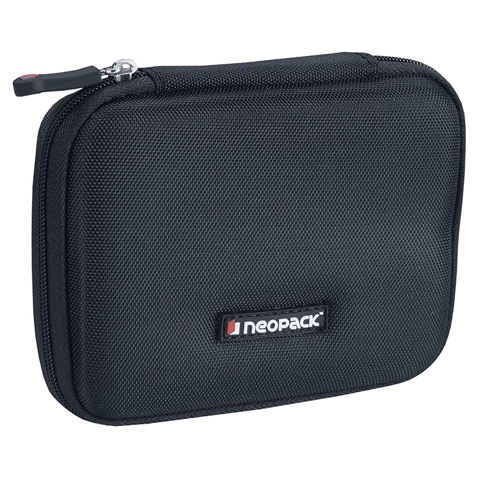 neopack 1BK5 Nylon Case for Portable Hard Disk (Water and Shock Resistant Design, Black)_2