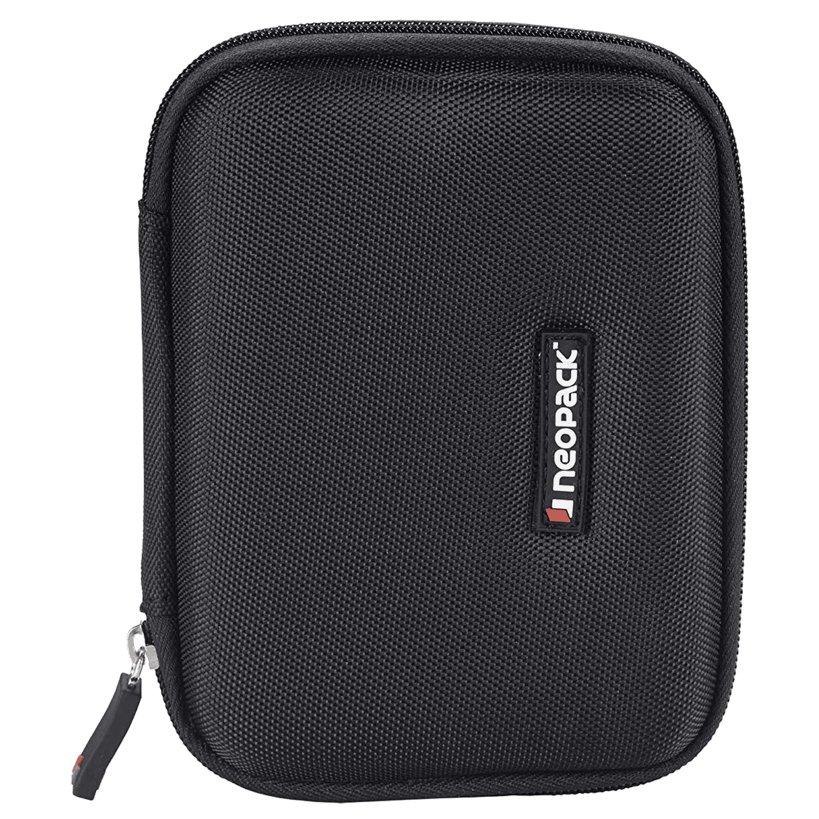 neopack 1BK5 Nylon Case for Portable Hard Disk (Water and Shock Resistant Design, Black)_1
