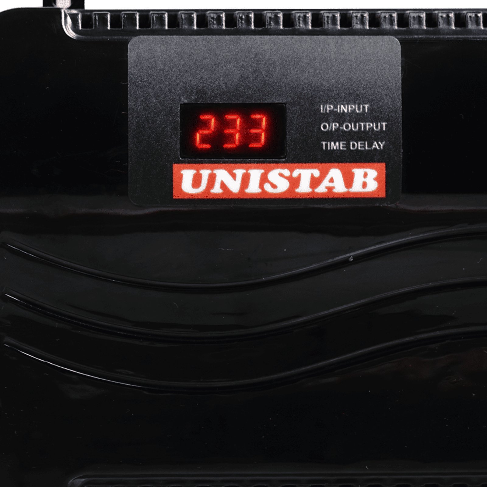 UNISTAB US50D Voltage Stabilizer For Up to 124.46cm (49") TV + DTH (130 - 270 V, Microprocessor Controller Chip, Black) UNISTAB US50D Voltage Stabilizer For Up to 124.46cm (49") TV + DTH (130 - 270 V, Microprocessor Controller Chip, Black)_5