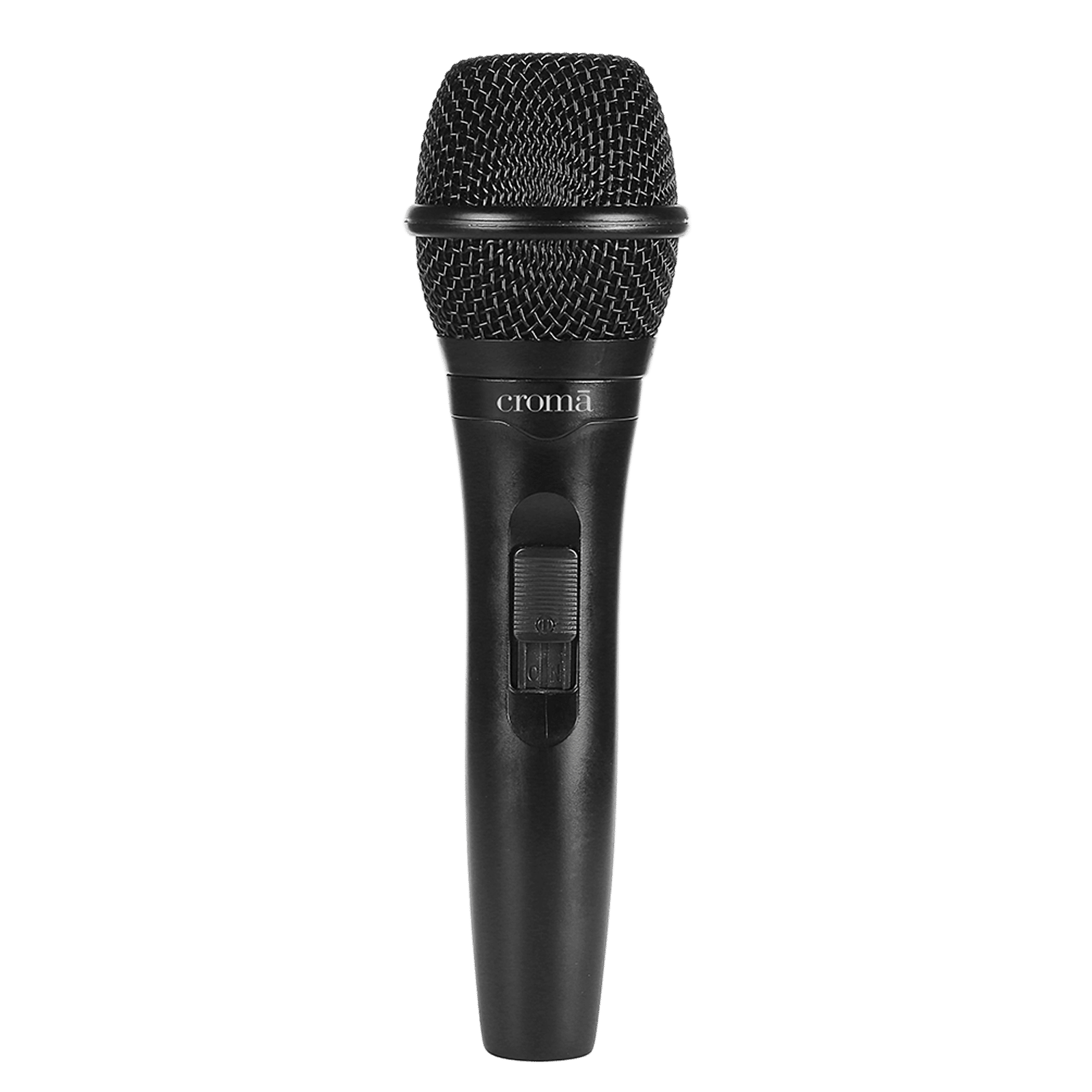 Croma Wired Microphone with Exceptional Voice Quality (Black) Croma Wired Microphone with Exceptional Voice Quality (Black)_1