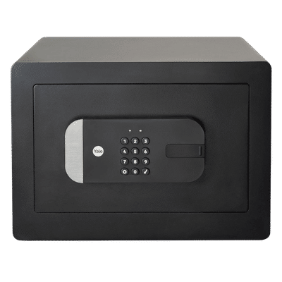 Yale 18.6 Litres Digital Safety Locker (2 Shelves, YSS/250/EB1, Black)