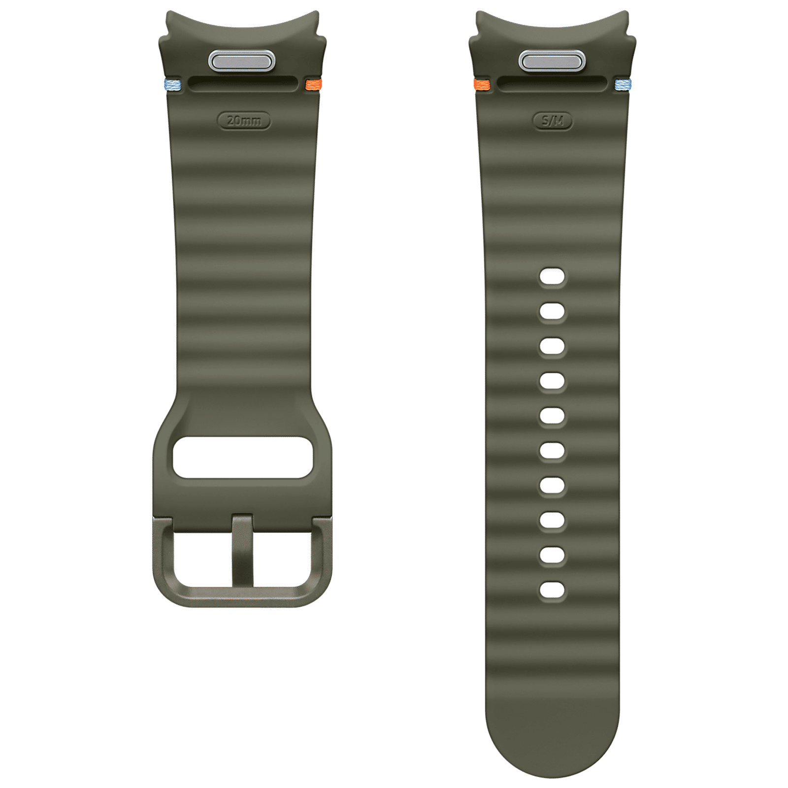 SAMSUNG ET-SNL30SKEGIN HNBR Sport Band for SAMSUNG Galaxy Watch7, Watch4, Watch4 Classic, Watch5, Watch 5 Pro, Watch6 & Watch6 Classic (S/M) (Breathable Design, Green) SAMSUNG ET-SNL30SKEGIN HNBR Sport Band for SAMSUNG Galaxy Watch7, Watch4, Watch4 Classic, Watch5, Watch 5 Pro, Watch6 & Watch6 Classic (S/M) (Breathable Design, Green)_4