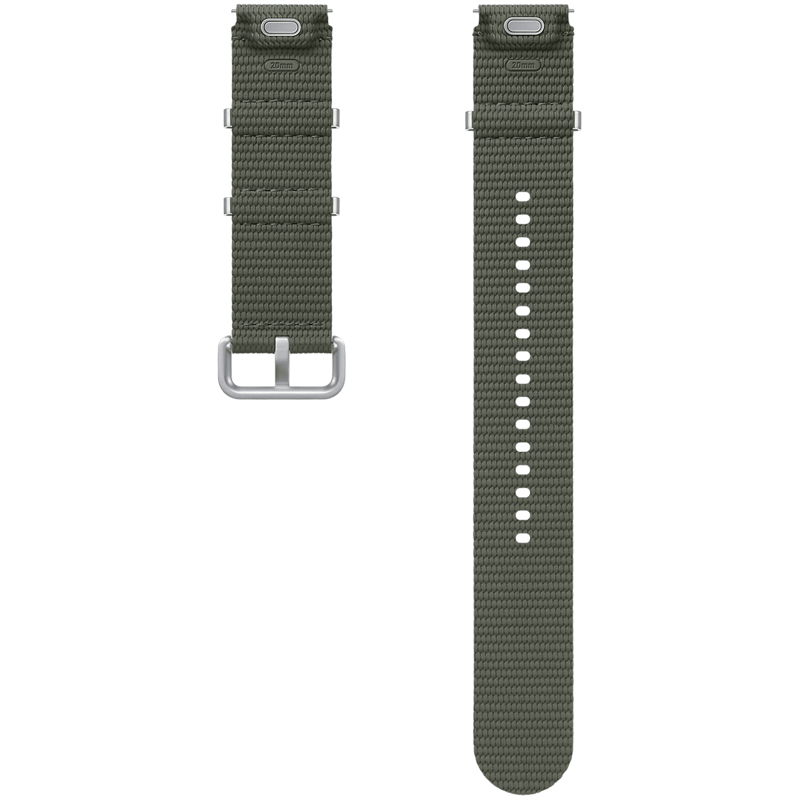 SAMSUNG ET-SOL31LKEGIN HNBR, SUS, Athleisure Band for SAMSUNG Galaxy Watch7, Watch4, Watch4 Classic, Watch5, Watch 5 Pro, Watch6 & Watch6 Classic (M/L) (Effortless Style, Green)_4