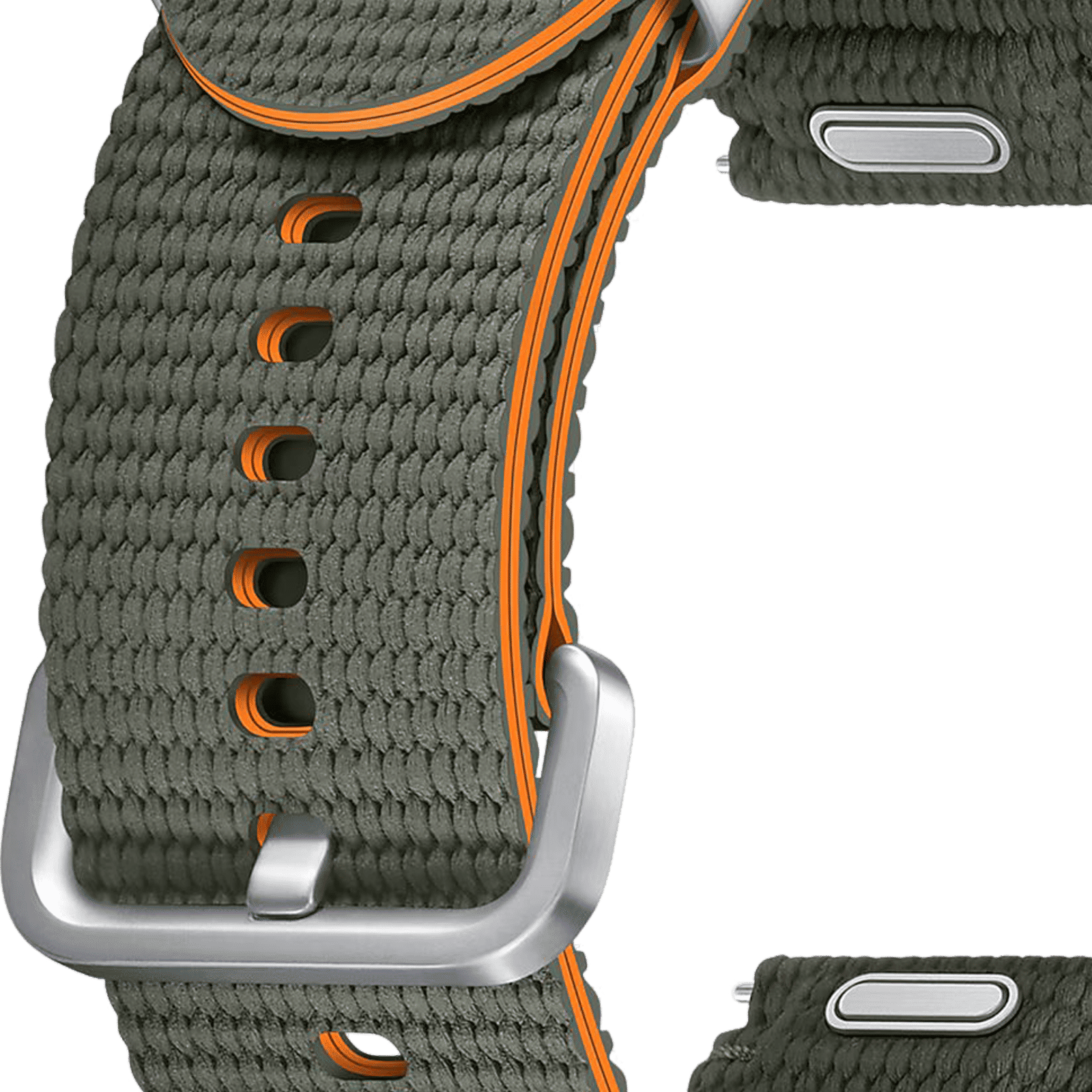 SAMSUNG ET-SOL31LKEGIN HNBR, SUS, Athleisure Band for SAMSUNG Galaxy Watch7, Watch4, Watch4 Classic, Watch5, Watch 5 Pro, Watch6 & Watch6 Classic (M/L) (Effortless Style, Green)_5