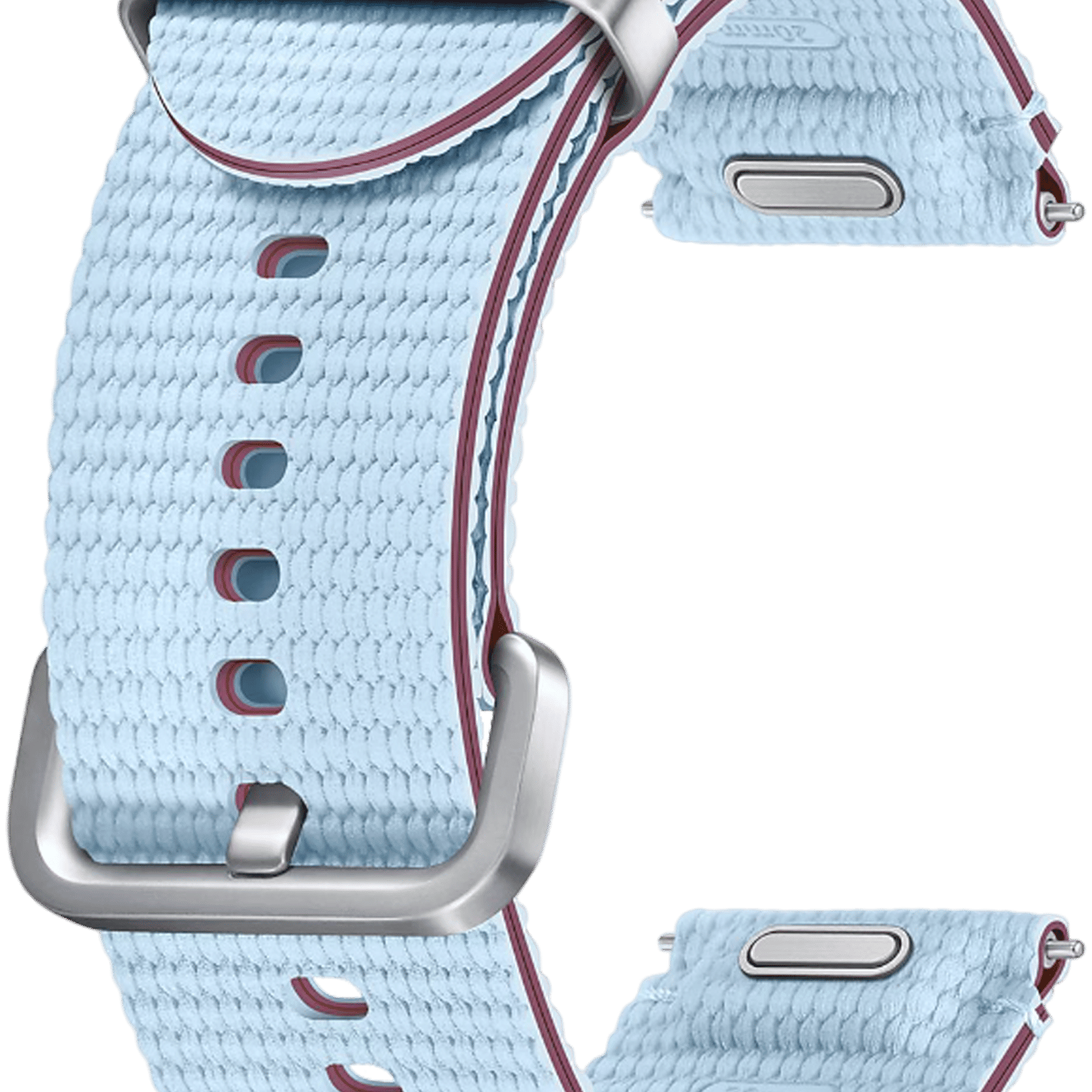 SAMSUNG ET-SOL31LLEGIN HNBR, SUS, Athleisure Band for SAMSUNG Galaxy Watch7, Watch4, Watch4 Classic, Watch5, Watch 5 Pro, Watch6 & Watch6 Classic (M/L) (Effortless Style, Sky Blue)_5