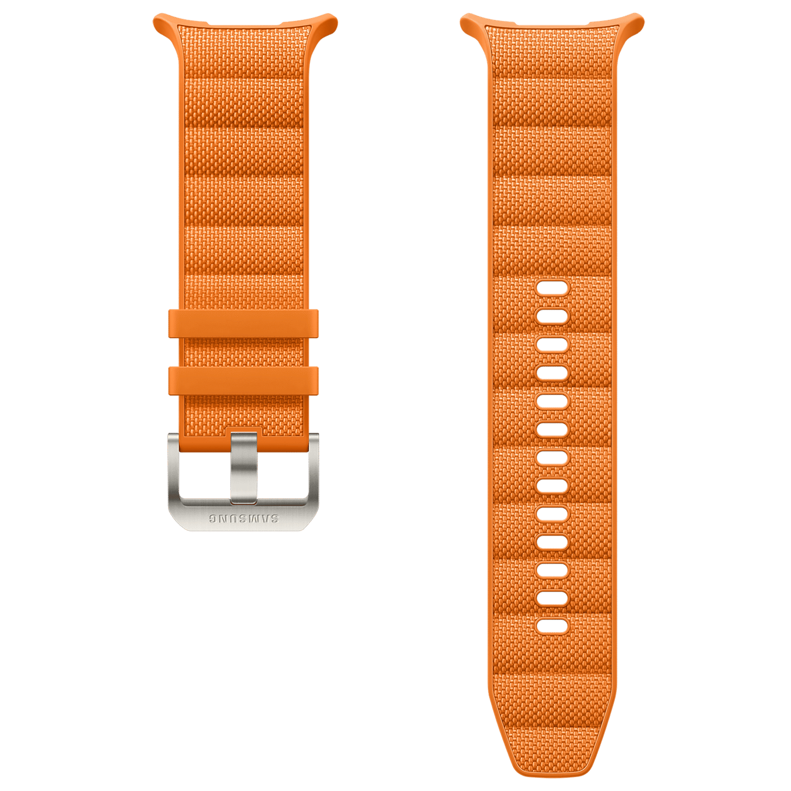 SAMSUNG ET-SBL70MOEGIN HNBR, Nylon, Titanium, SUS Peak Form Band for SAMSUNG Galaxy Watch Ultra (Lugless Design, Orange) SAMSUNG ET-SBL70MOEGIN HNBR, Nylon, Titanium, SUS Peak Form Band for SAMSUNG Galaxy Watch Ultra (Lugless Design, Orange)_3