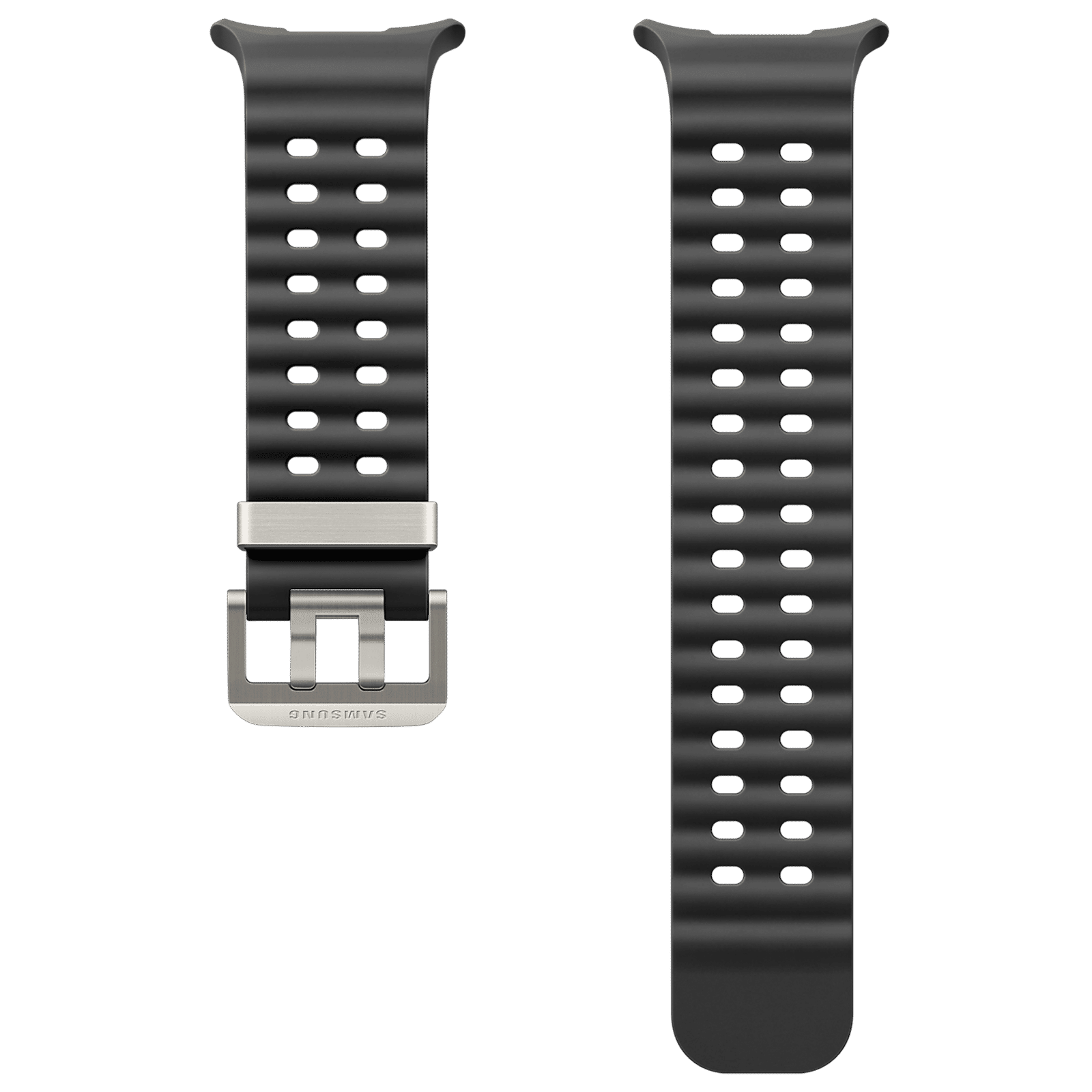 SAMSUNG ET-SNL70MBEGIN HNBR, Titanium Marine Band for SAMSUNG Galaxy Watch Ultra (Lugless Design, Dark Gray) SAMSUNG ET-SNL70MBEGIN HNBR, Titanium Marine Band for SAMSUNG Galaxy Watch Ultra (Lugless Design, Dark Gray)_3