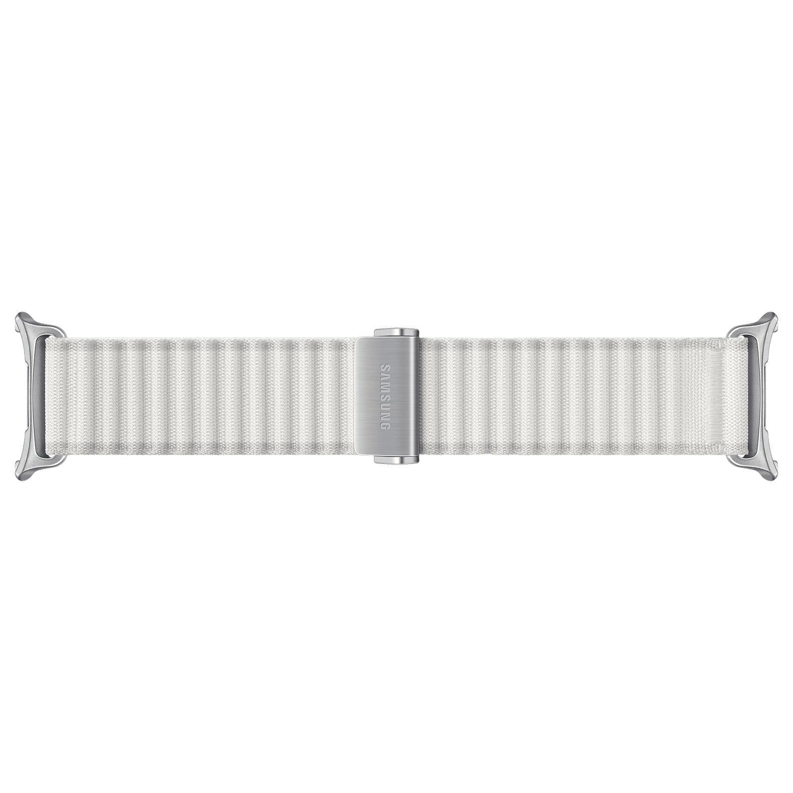 SAMSUNG ET-SVL70MWEGIN Nylon, Titanium, SUS Trail Band for SAMSUNG Galaxy Watch Ultra (Lugless Design, White Sand)_3