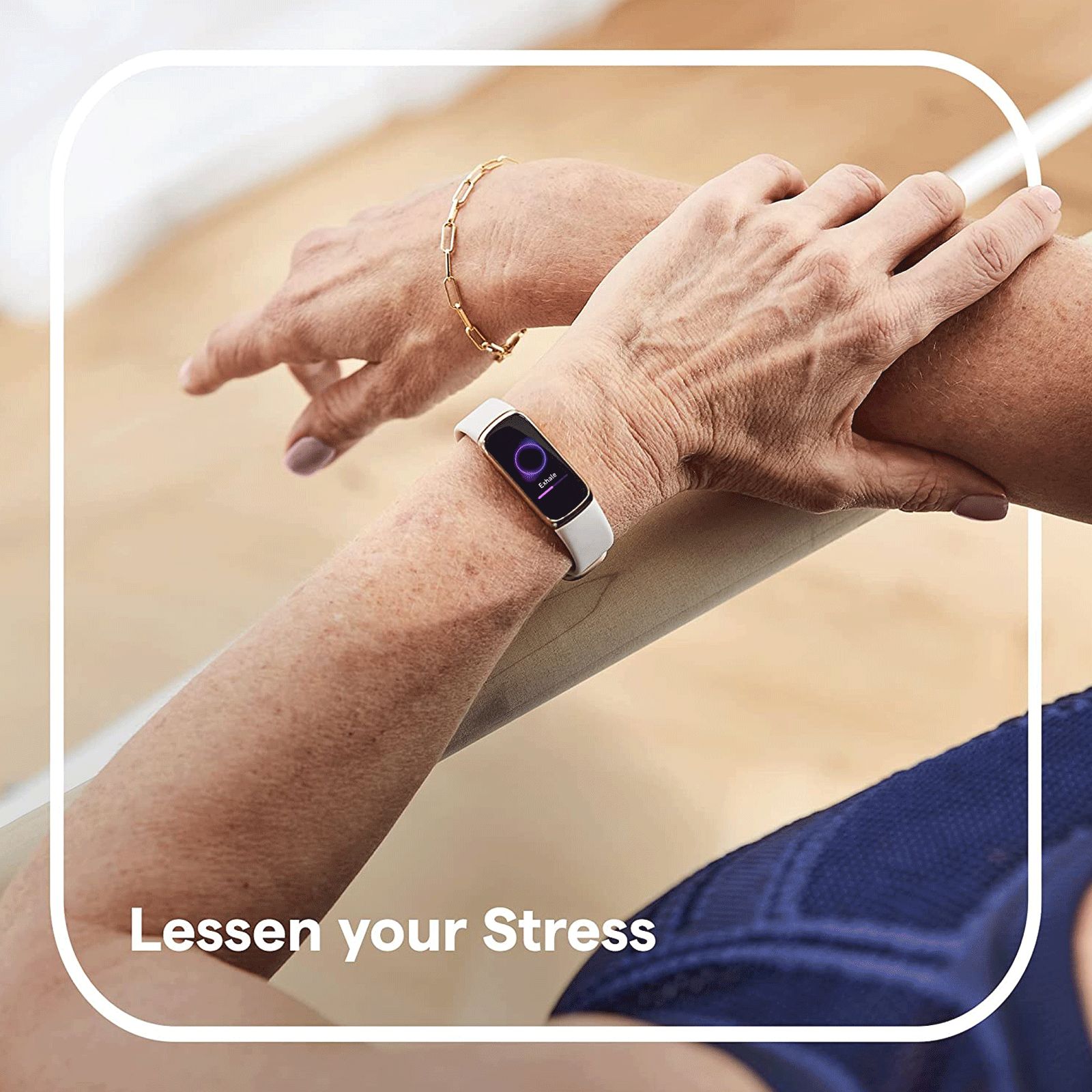 fitbit Luxe Fitness Tracker with Stress Management (0.96 Inch Always-On AMOLED Display, Water Resistant, Orchid Strap) fitbit Luxe Fitness Tracker with Stress Management (0.96 Inch Always-On AMOLED Display, Water Resistant, Orchid Strap)_7