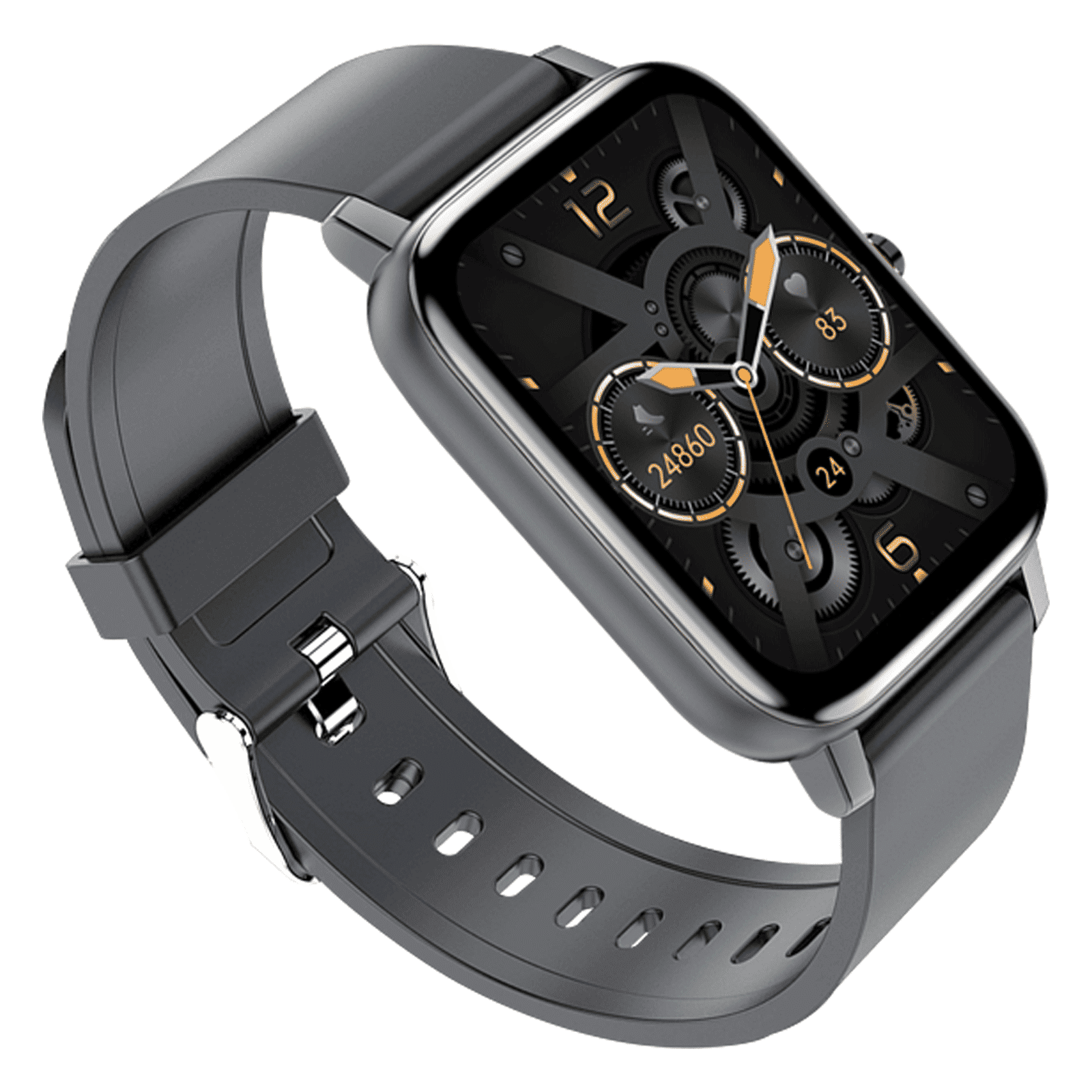 TAGG Verve Plus Smartwatch (Bluetooth, 44mm) (16 Sports Mode, Silver/Black, Silicone Band) TAGG Verve Plus Smartwatch (Bluetooth, 44mm) (16 Sports Mode, Silver/Black, Silicone Band)_2