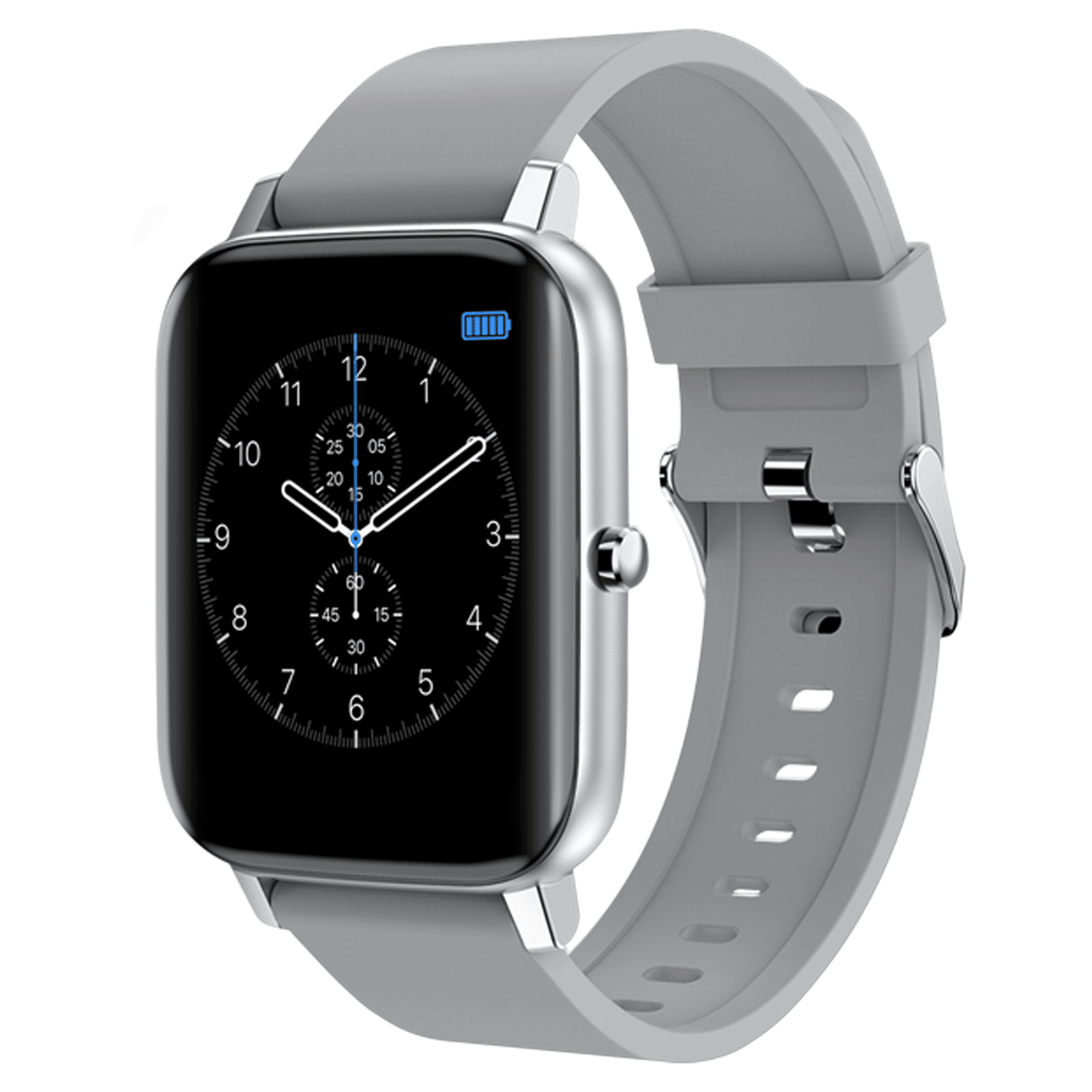 TAGG Verve Plus Smartwatch (Bluetooth, 44mm) (16 Sports Mode, Silver/Black, Silicone Band) TAGG Verve Plus Smartwatch (Bluetooth, 44mm) (16 Sports Mode, Silver/Black, Silicone Band)_3