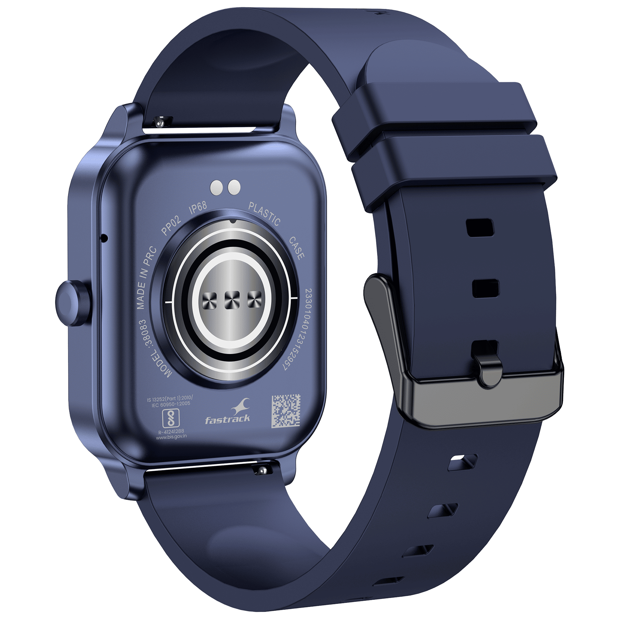 Fastrack Reflex Charge Smartwatch with Bluetooth Calling (46.48mm UltraVU Display, IP68 Water Resistant, Blue Strap) Fastrack Reflex Charge Smartwatch with Bluetooth Calling (46.48mm UltraVU Display, IP68 Water Resistant, Blue Strap)_2