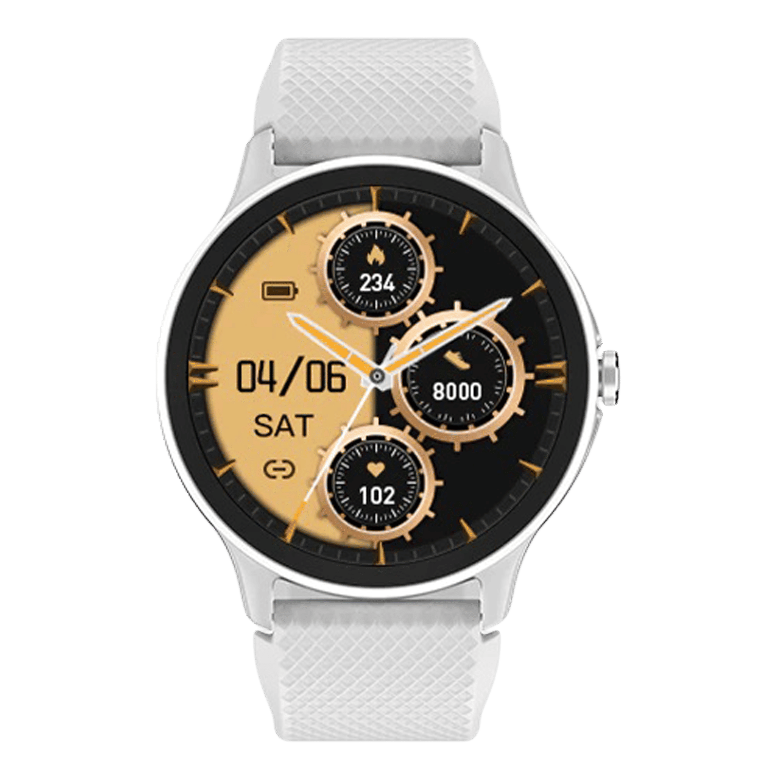noise NoiseFit Curve Smartwatch with Bluetooth Calling (35.05mm TFT Display, IP68 Water Resistant, Silver Grey Strap) noise NoiseFit Curve Smartwatch with Bluetooth Calling (35.05mm TFT Display, IP68 Water Resistant, Silver Grey Strap)_1