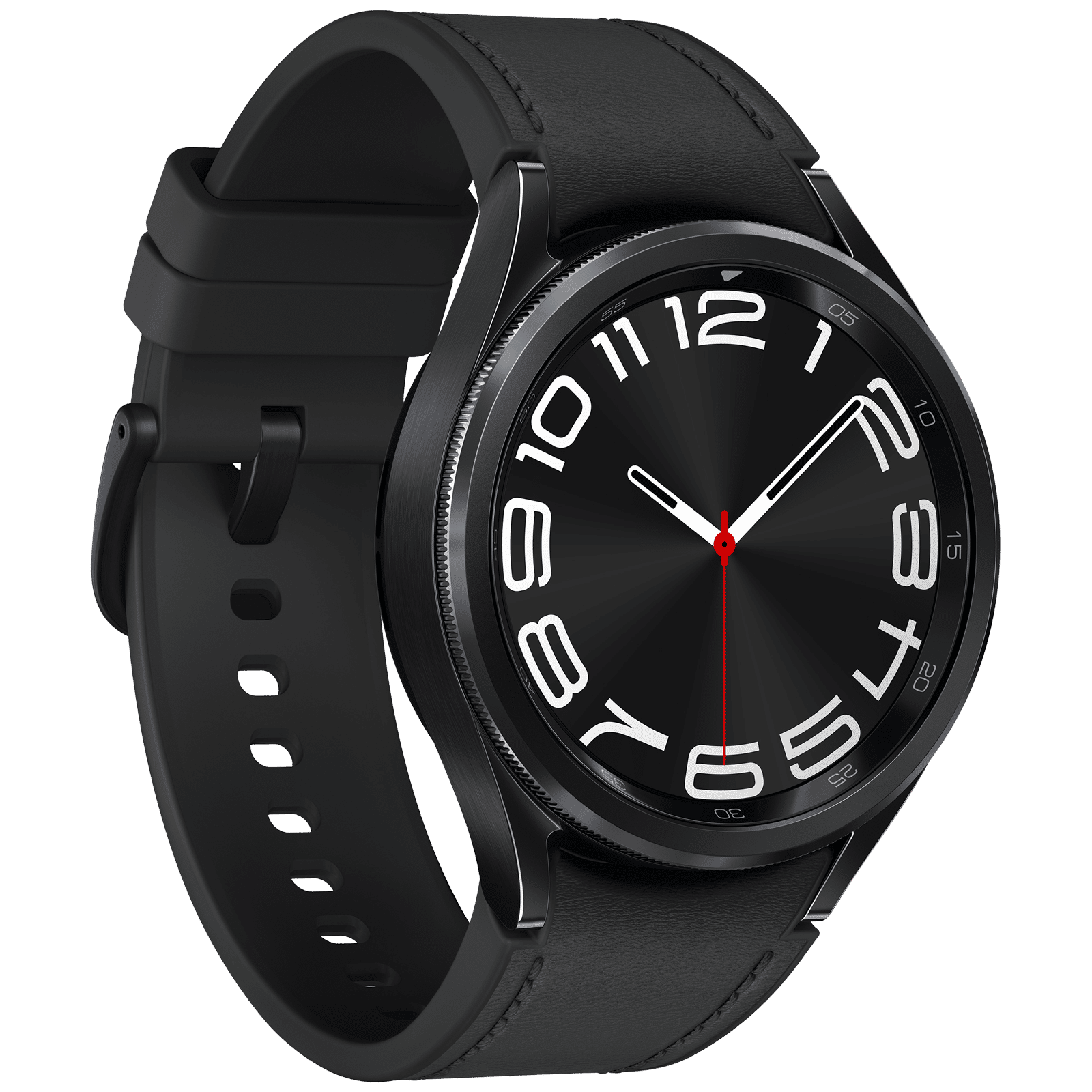 SAMSUNG Galaxy Watch6 Classic GPS+Wi-Fi+Bluetooth Wear OS Smartwatch (43mm Super AMOLED Display, IP68 Water Resistant, Black Strap)_4