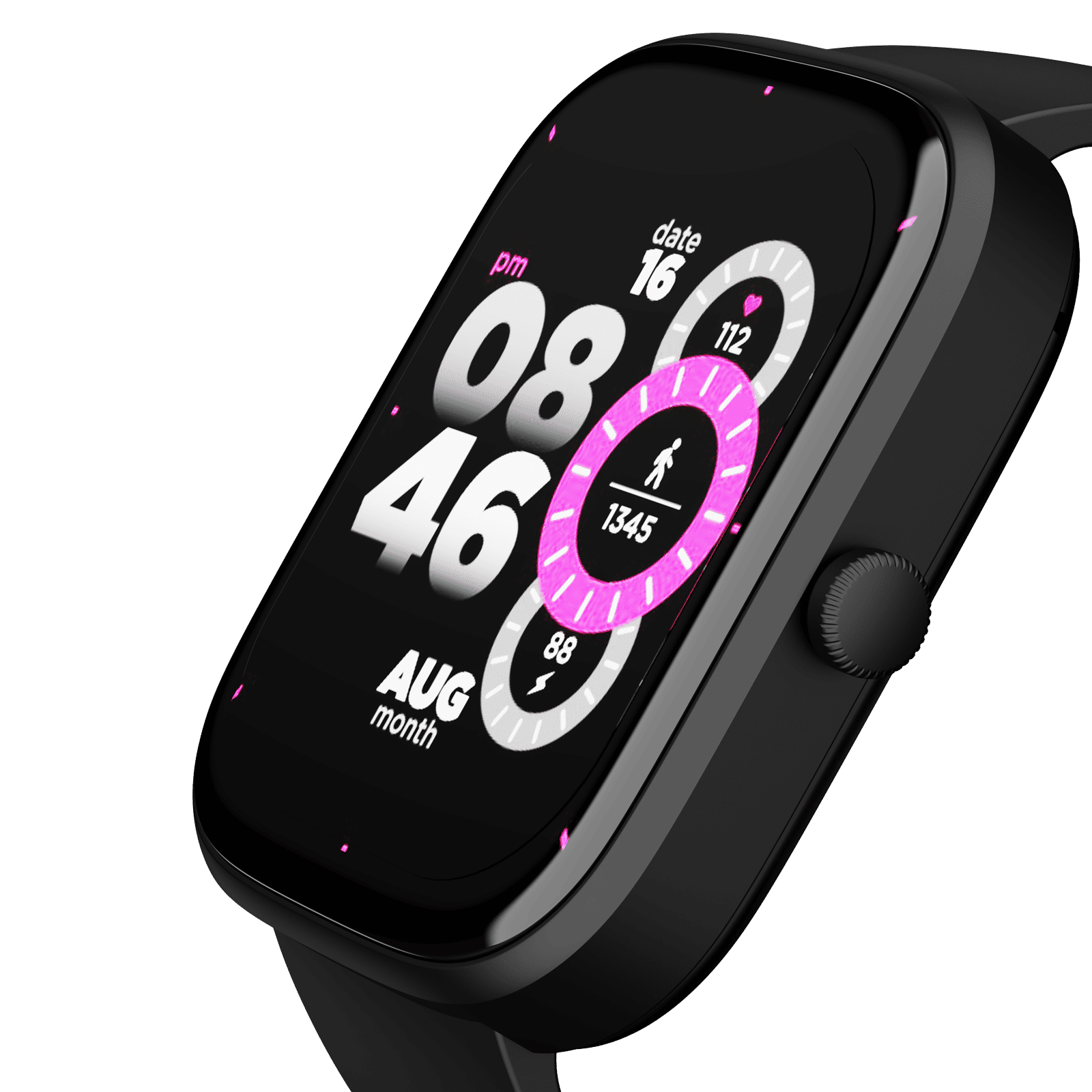 boAt Wave Convex Smartwatch with IP67 Waterproof (49.7mm AMOLED Display, Active Black Strap) boAt Wave Convex Smartwatch with IP67 Waterproof (49.7mm AMOLED Display, Active Black Strap)_3