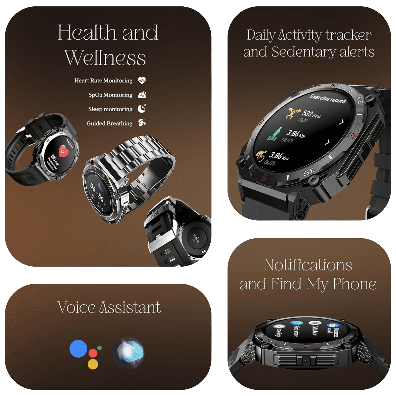 boAt Enigma X500 Smartwatch with Bluetooth Calling (36.3mm AMOLED Display, IP68 Sweat Resistant, Jet Black Strap) boAt Enigma X500 Smartwatch with Bluetooth Calling (36.3mm AMOLED Display, IP68 Sweat Resistant, Jet Black Strap)_7