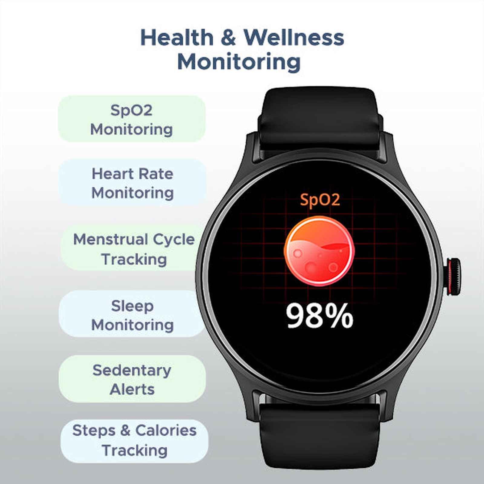 boAt Primia Celestial Smartwatch with Bluetooth Calling (38.6mm HD Display, IP67 Sweat Resistant, Active Black Strap)_5