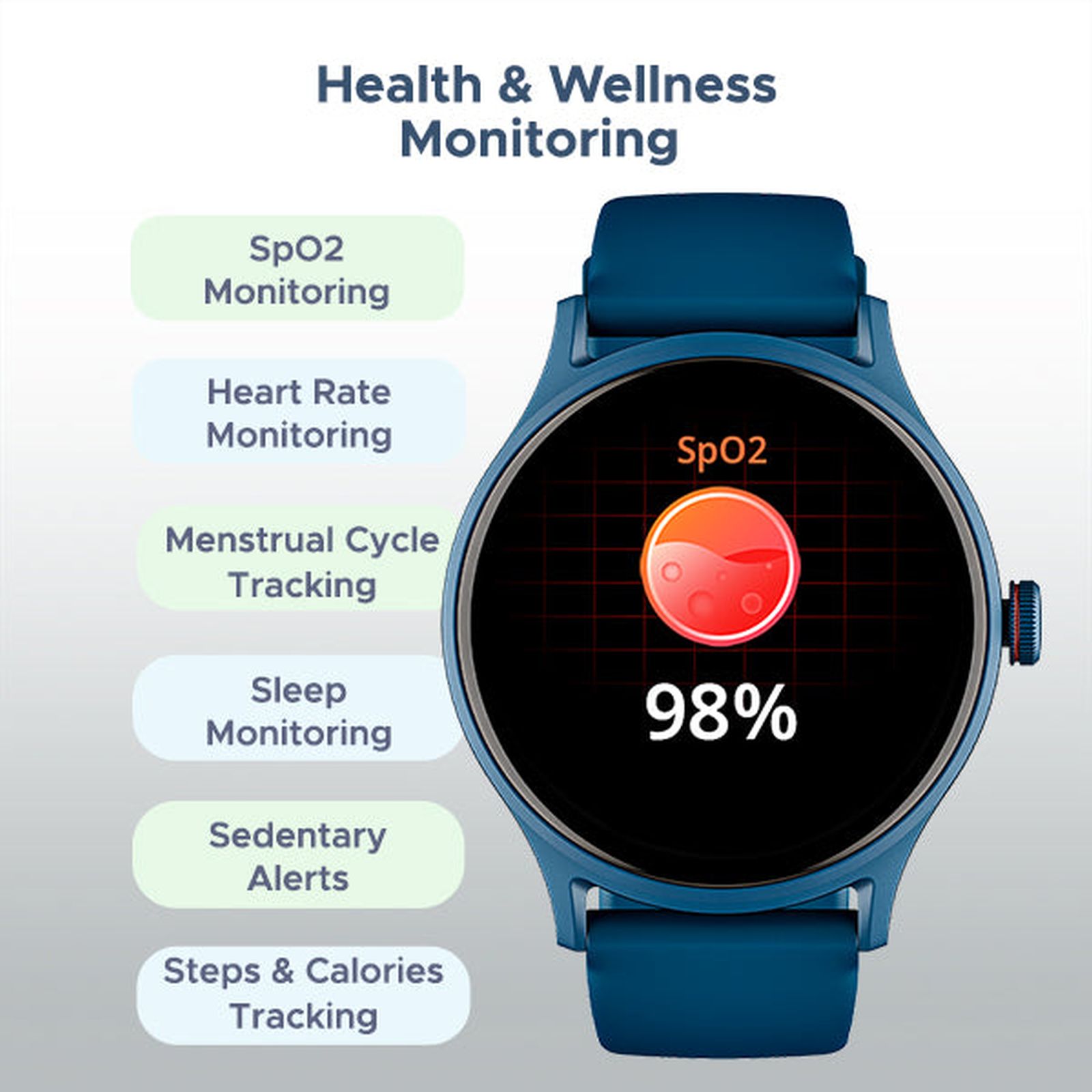 boAt Primia Celestial Smartwatch with Bluetooth Calling (38.6mm HD Display, IP67 Sweat Resistant, Cyan Blue Strap) boAt Primia Celestial Smartwatch with Bluetooth Calling (38.6mm HD Display, IP67 Sweat Resistant, Cyan Blue Strap)_6