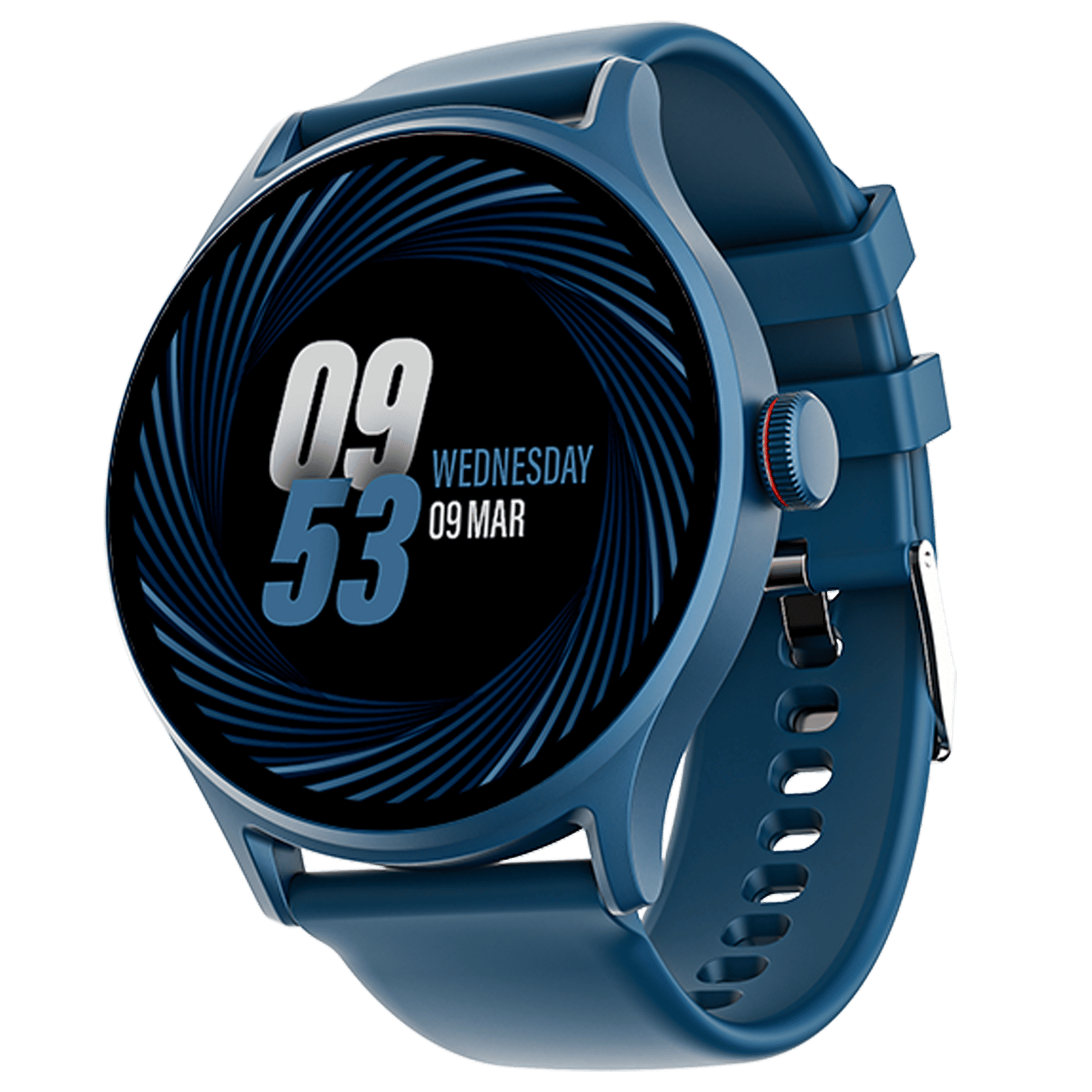 boAt Primia Celestial Smartwatch with Bluetooth Calling (38.6mm HD Display, IP67 Sweat Resistant, Cyan Blue Strap) boAt Primia Celestial Smartwatch with Bluetooth Calling (38.6mm HD Display, IP67 Sweat Resistant, Cyan Blue Strap)_1