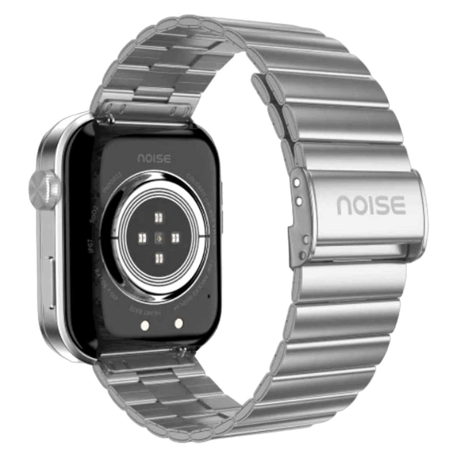 noise ColorFit Caliber 3 Plus Smartwatch with Bluetooth Calling (49.7mm AMOLED Display, IP67 Water Resistant, Elite Silver Strap)_7