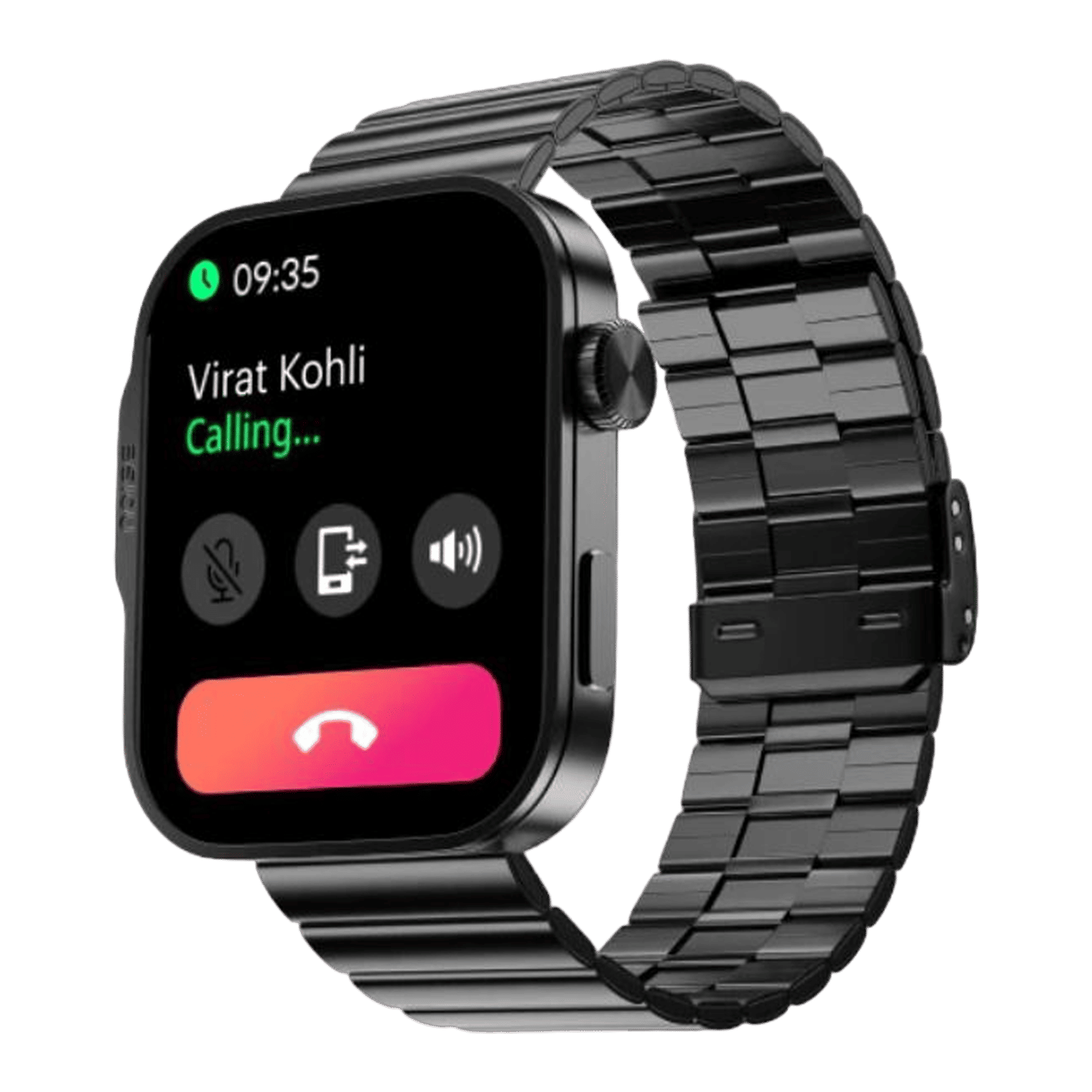 noise ColorFit Caliber 3 Plus Smartwatch with Bluetooth Calling (49.7mm AMOLED Display, IP67 Water Resistant, Elite Black Strap)_4