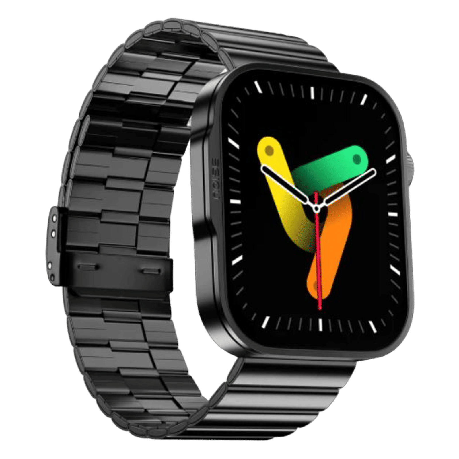 noise ColorFit Caliber 3 Plus Smartwatch with Bluetooth Calling (49.7mm AMOLED Display, IP67 Water Resistant, Elite Black Strap)_6