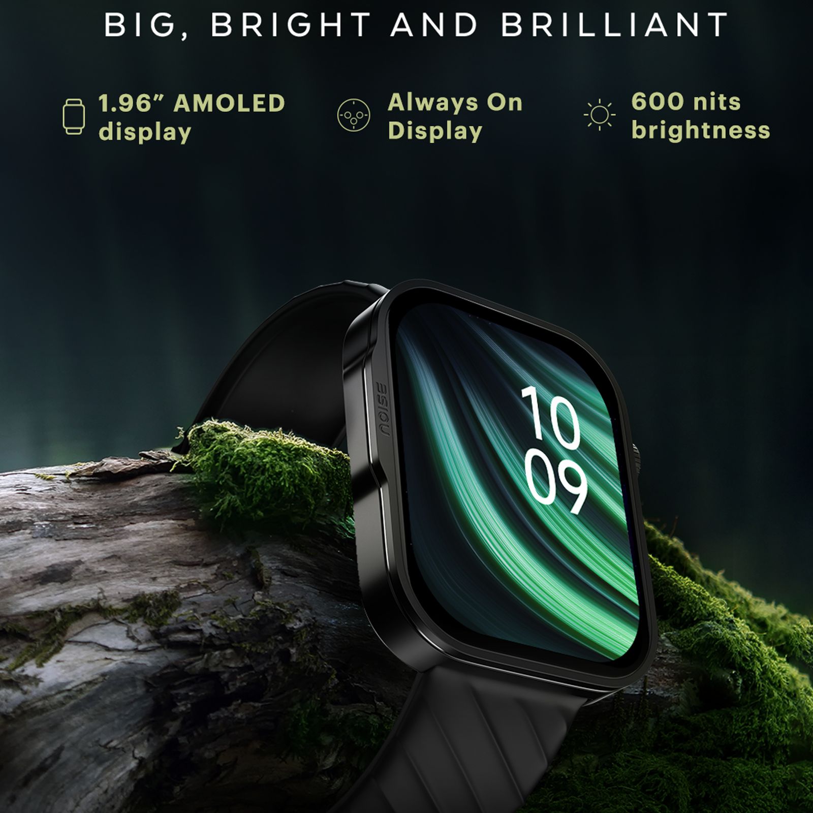 noise ColorFit Caliber 3 Plus Smartwatch with Bluetooth Calling (49.7mm AMOLED Display, IP67 Water Resistant, Jet Black Strap) noise ColorFit Caliber 3 Plus Smartwatch with Bluetooth Calling (49.7mm AMOLED Display, IP67 Water Resistant, Jet Black Strap)_7