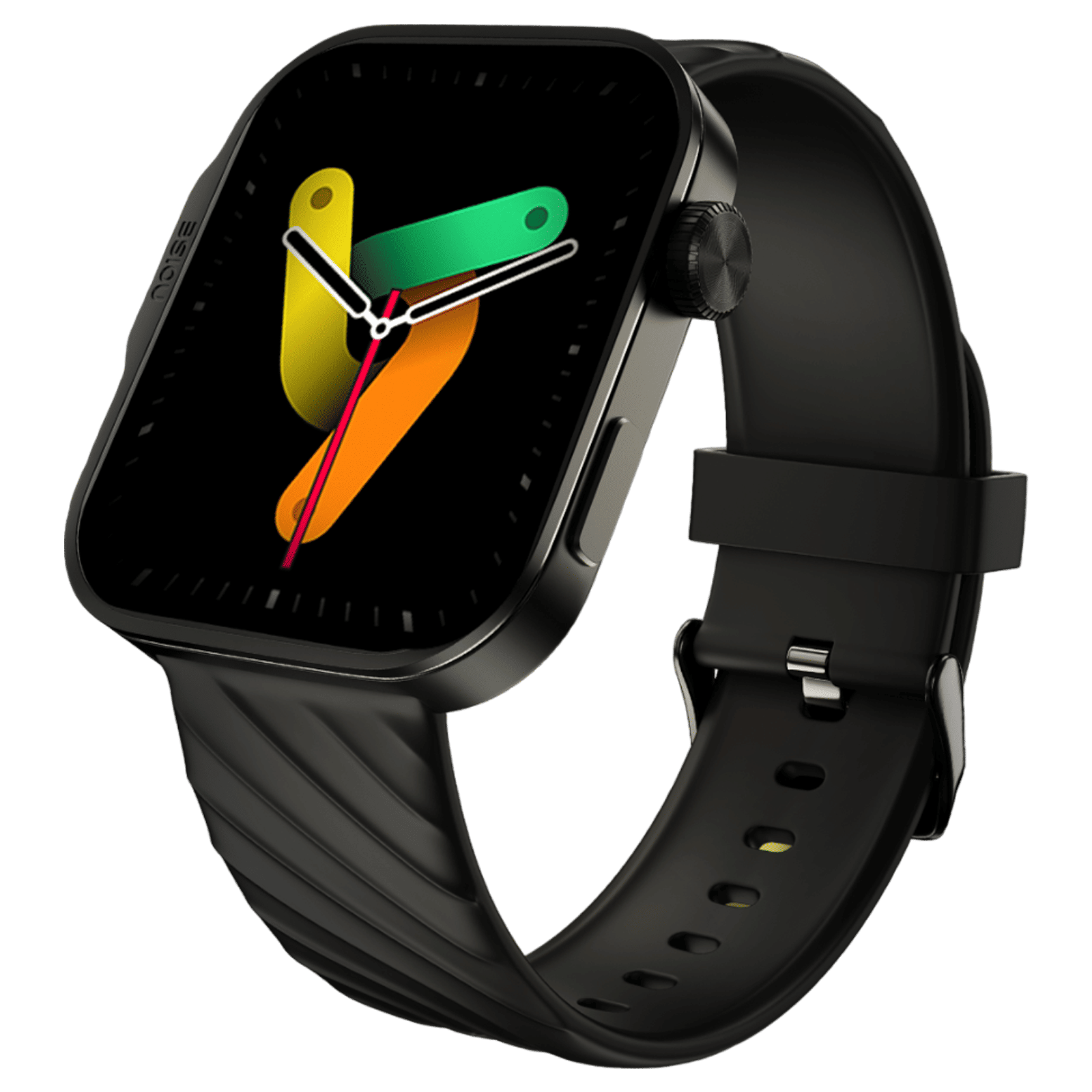 noise ColorFit Caliber 3 Plus Smartwatch with Bluetooth Calling (49.7mm AMOLED Display, IP67 Water Resistant, Jet Black Strap) noise ColorFit Caliber 3 Plus Smartwatch with Bluetooth Calling (49.7mm AMOLED Display, IP67 Water Resistant, Jet Black Strap)_1