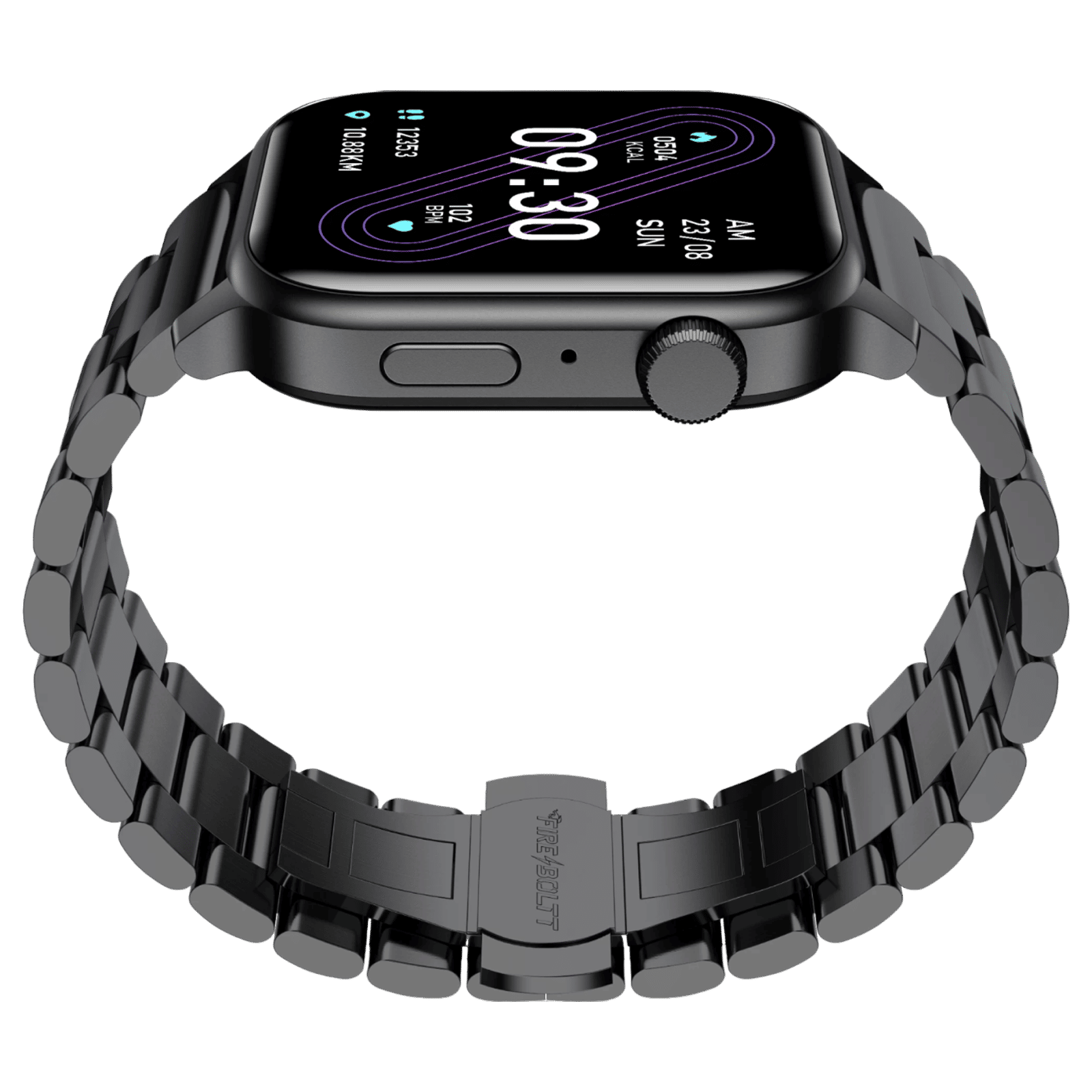 FIRE-BOLTT Rise Luxe Smartwatch with Bluetooth Calling (47mm HD Display, IP67 Water Resistant, Black Strap) FIRE-BOLTT Rise Luxe Smartwatch with Bluetooth Calling (47mm HD Display, IP67 Water Resistant, Black Strap)_2