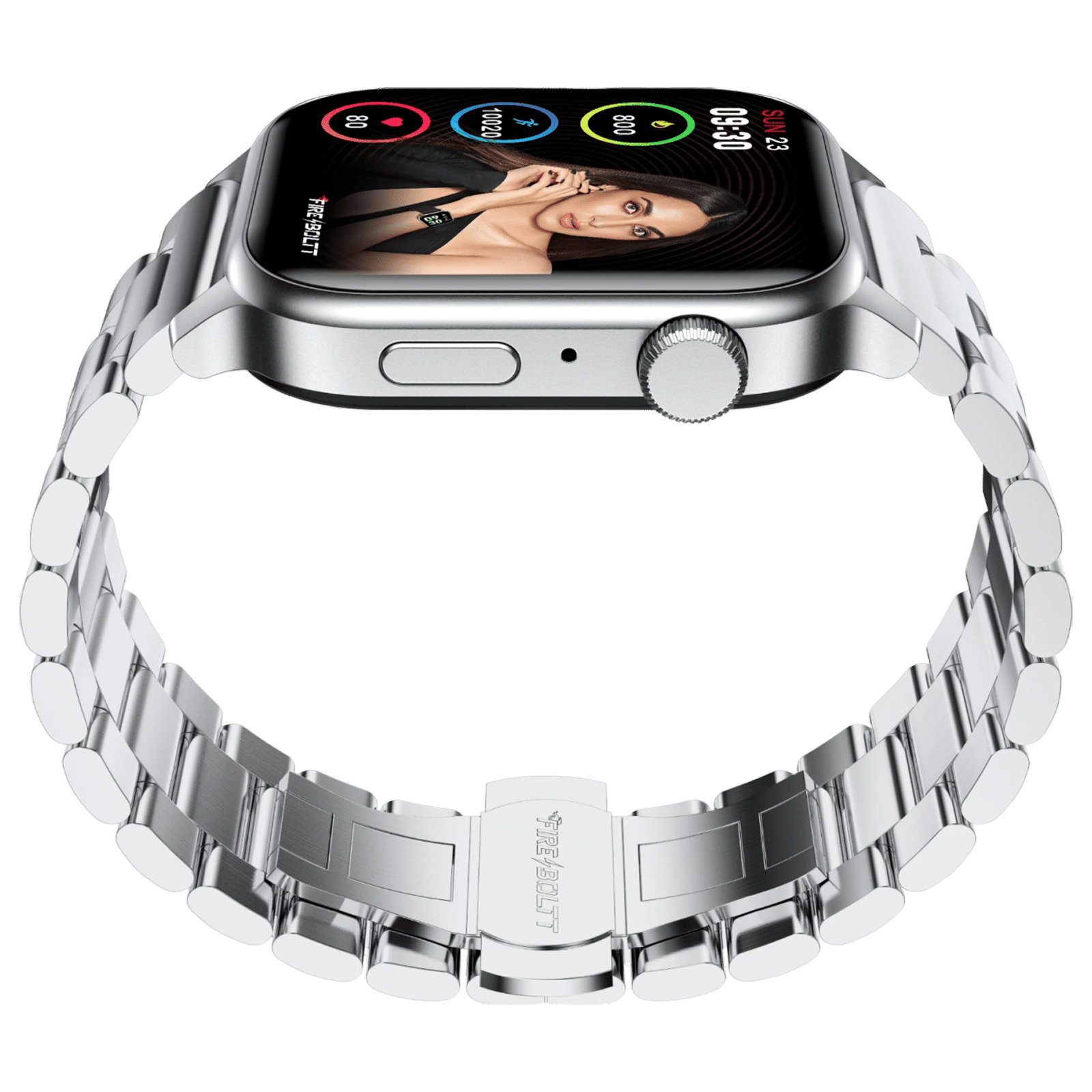 FIRE-BOLTT Rise Luxe Smartwatch with Bluetooth Calling (47mm HD Display, IP67 Water Resistant, Silver Strap) FIRE-BOLTT Rise Luxe Smartwatch with Bluetooth Calling (47mm HD Display, IP67 Water Resistant, Silver Strap)_2
