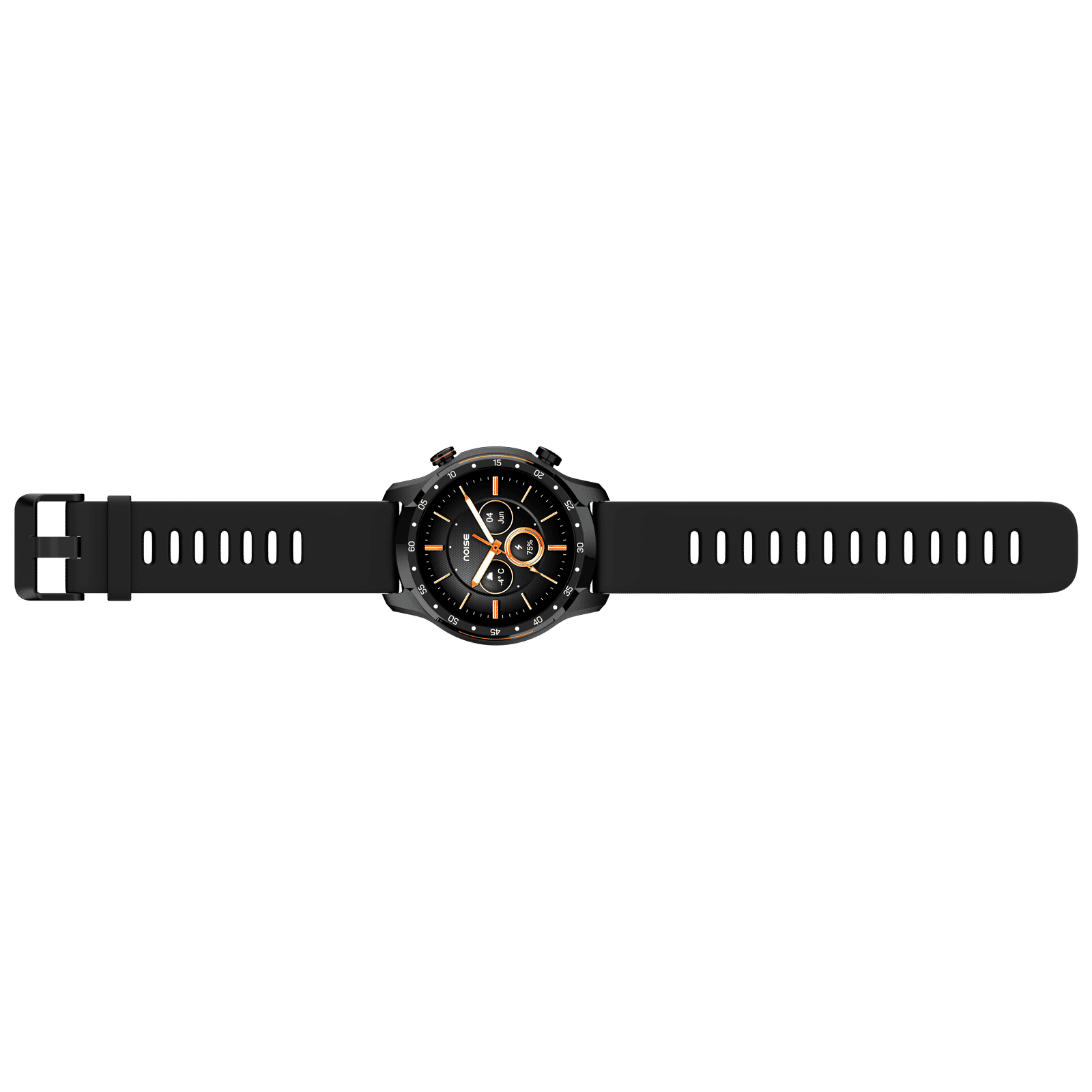 noise NoiseFit Voyage Smartwatch with Bluetooth Calling (35.5mm Retina AMOLED Display, IP68 Water Resistant, Jet Black Strap)_10